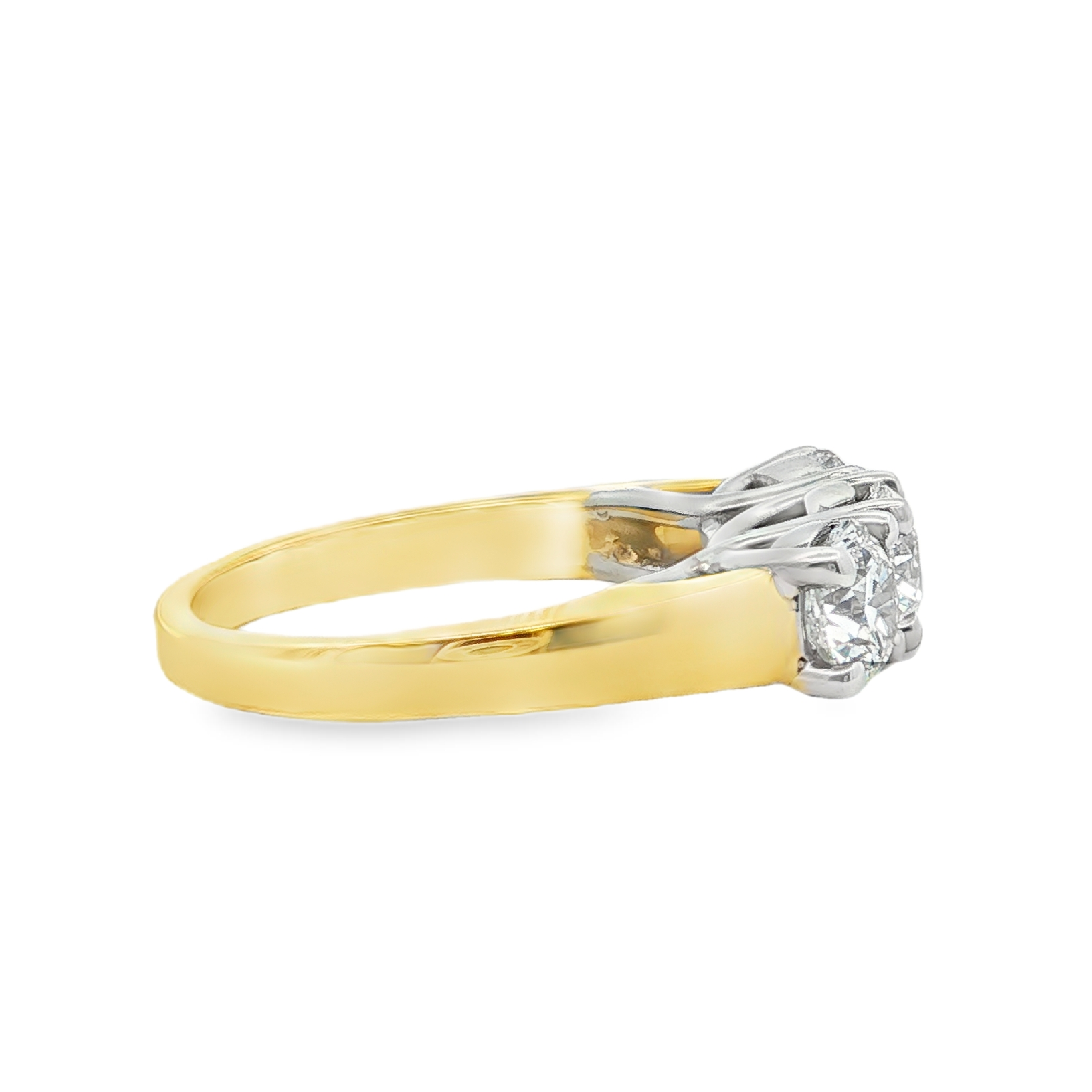 Yes by Martin Binder Three Stone Round Diamond Engagement Ring (2.10 ct. tw.)