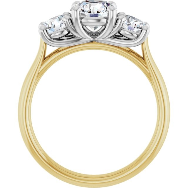 Yes by Martin Binder LAB-GROWN Three Stone Diamond Engagement Ring (1.76 ct. tw.)