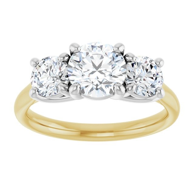 Yes by Martin Binder LAB-GROWN Three Stone Diamond Engagement Ring (1.76 ct. tw.)