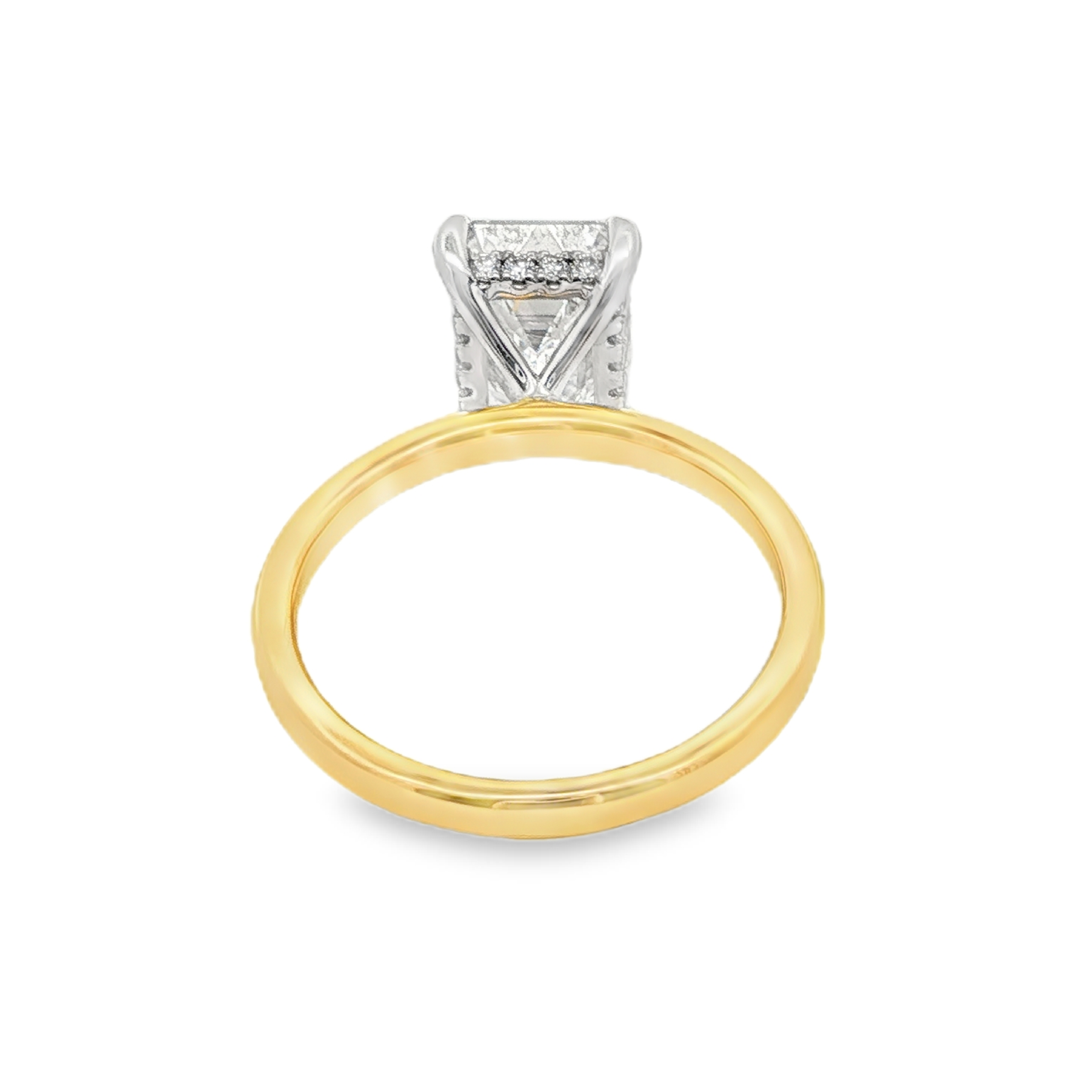 Yes by Martin Binder LAB-GROWN Emerald Solitaire Diamond Engagement Ring (3.24 ct. tw.)