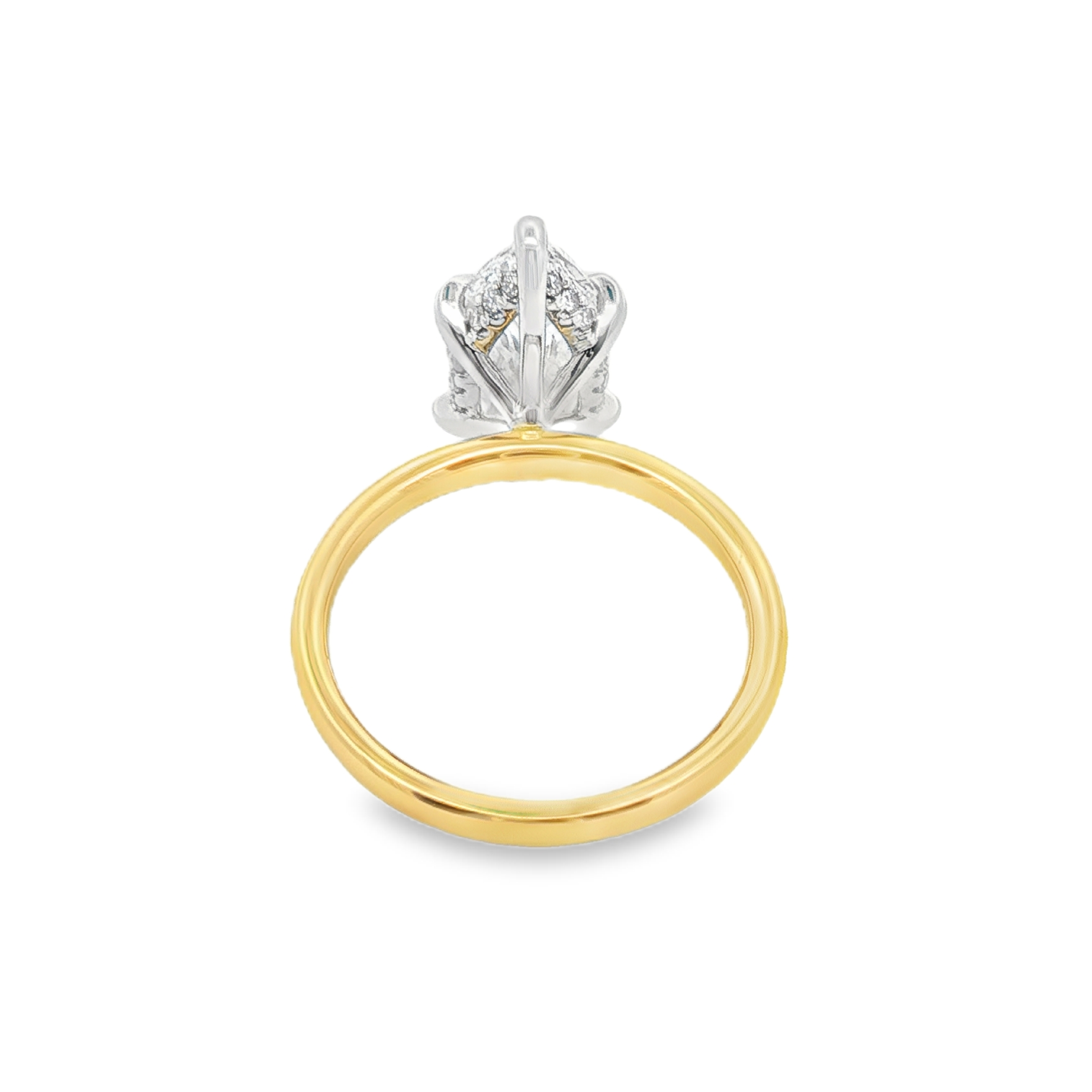 Yes by Martin Binder LAB-GROWN Marquise Solitaire Diamond Engagement Ring (3.10 ct. tw.)