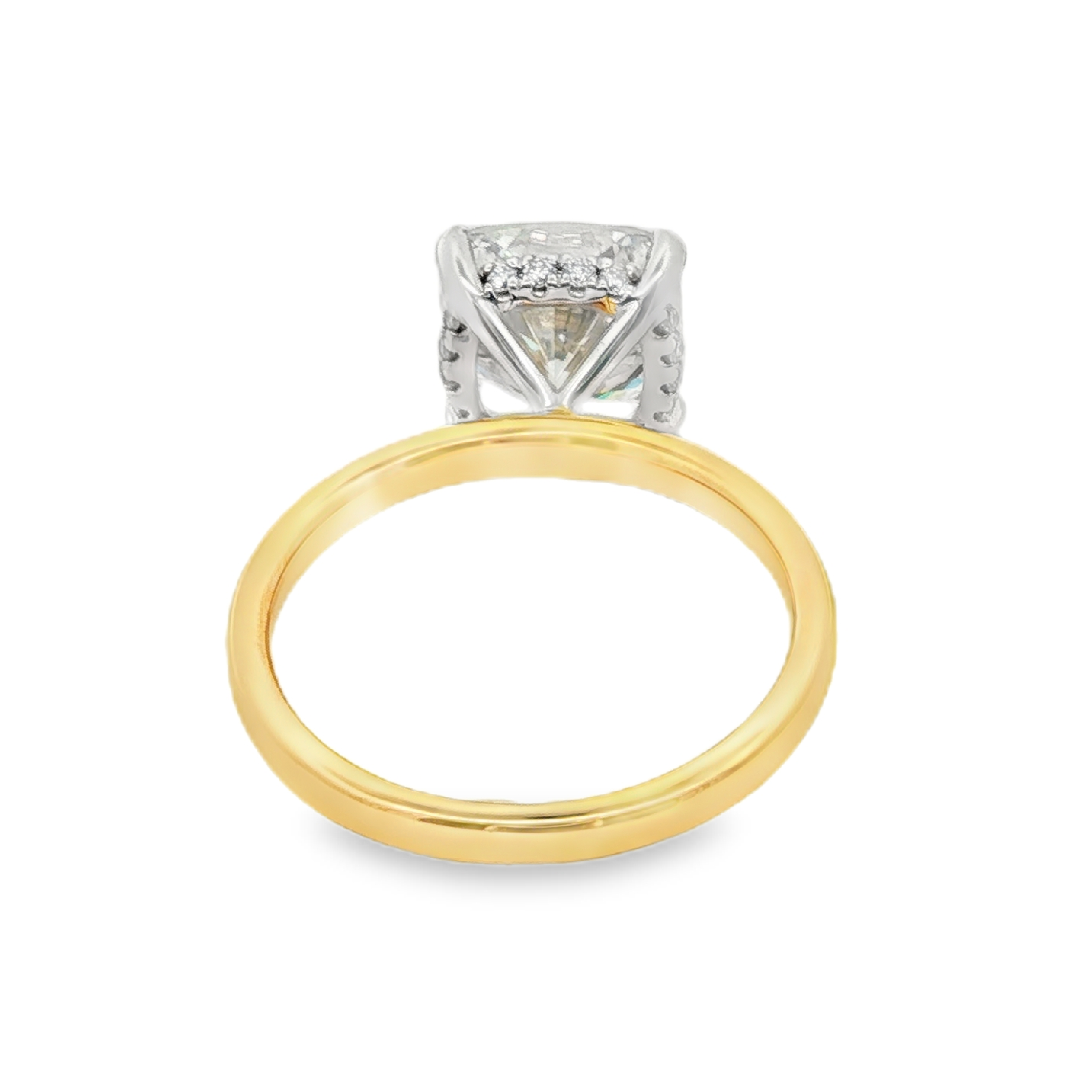 Yes by Martin Binder LAB-GROWN Cushion Solitaire Diamond Engagement Ring (3.97 ct. tw.)