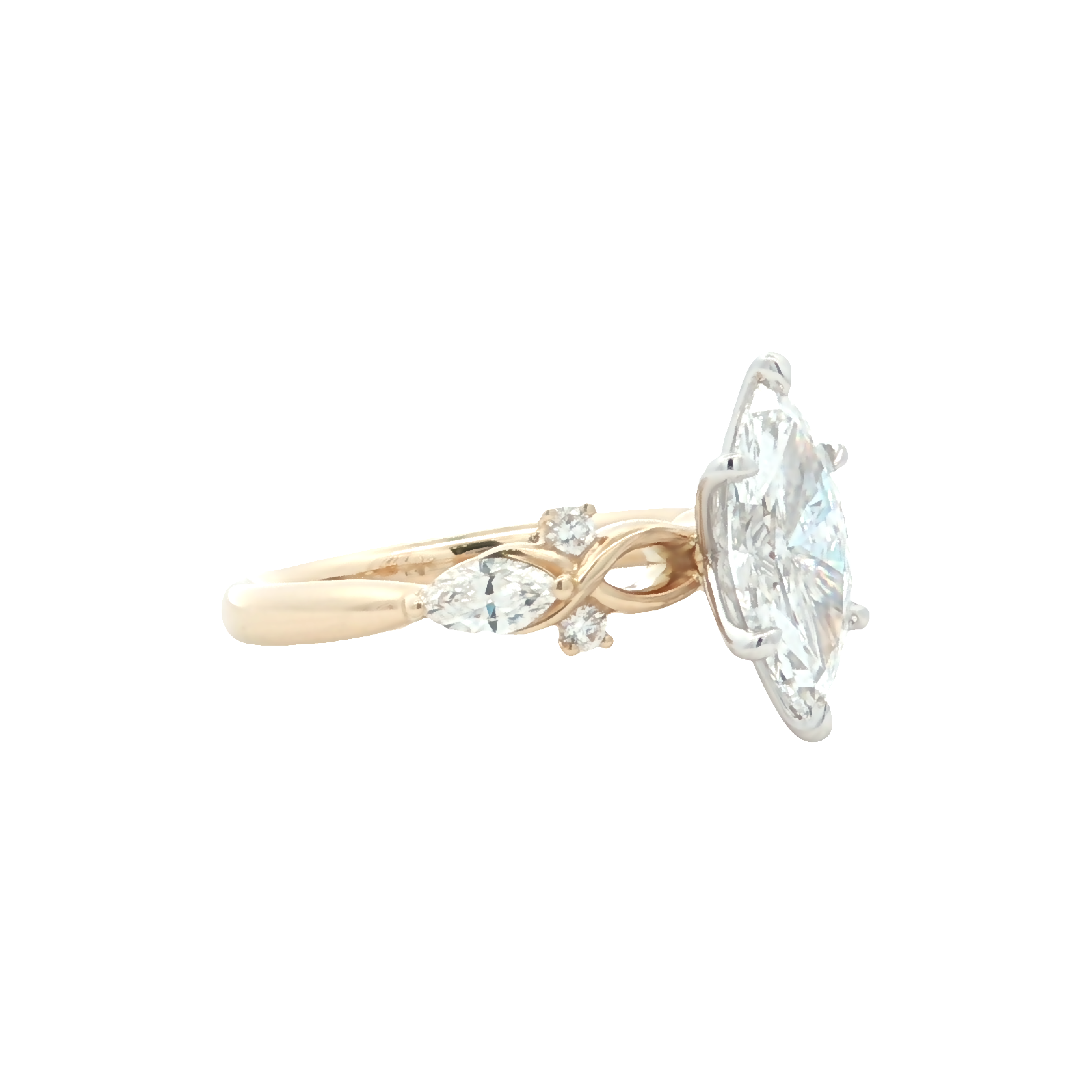 Yes by Martin Binder LAB-GROWN Marquise Diamond Engagement Ring (2.01 ct. tw.)
