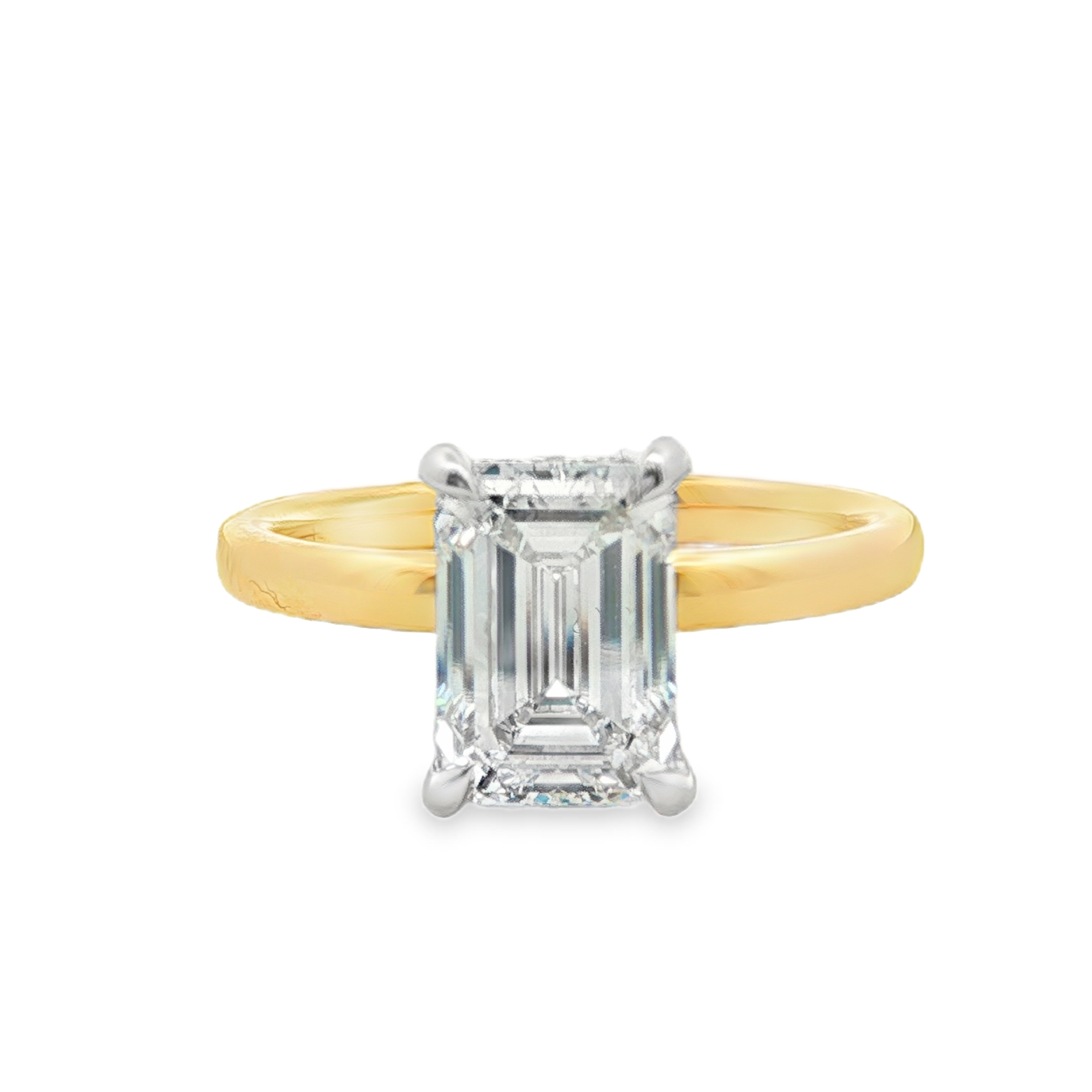 Yes by Martin Binder LAB-GROWN Emerald Solitaire Diamond Engagement Ring (2.26 ct. tw.)