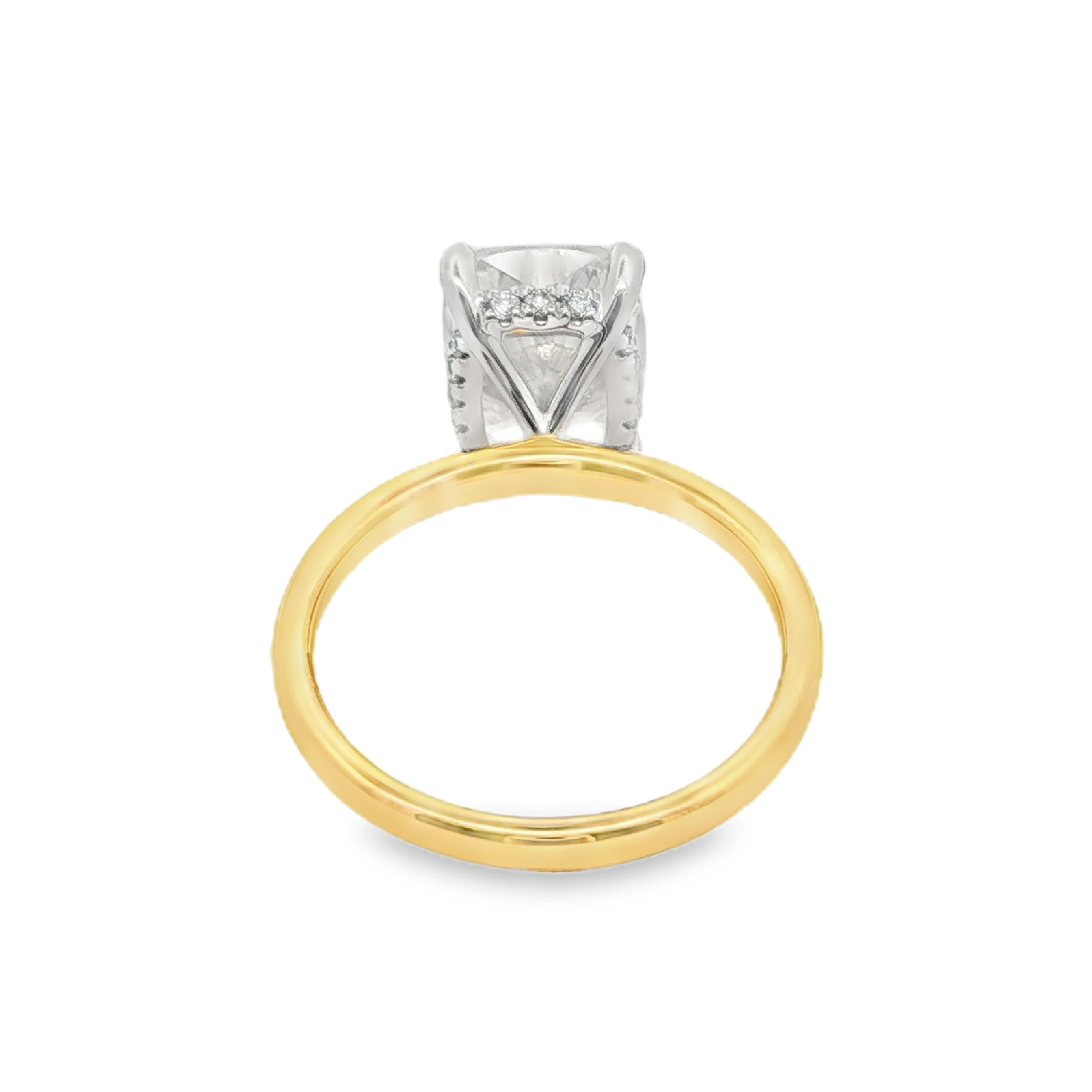 Yes by Martin Binder LAB-GROWN Cushion Solitaire Diamond Engagement Ring (4.17 ct. tw.)