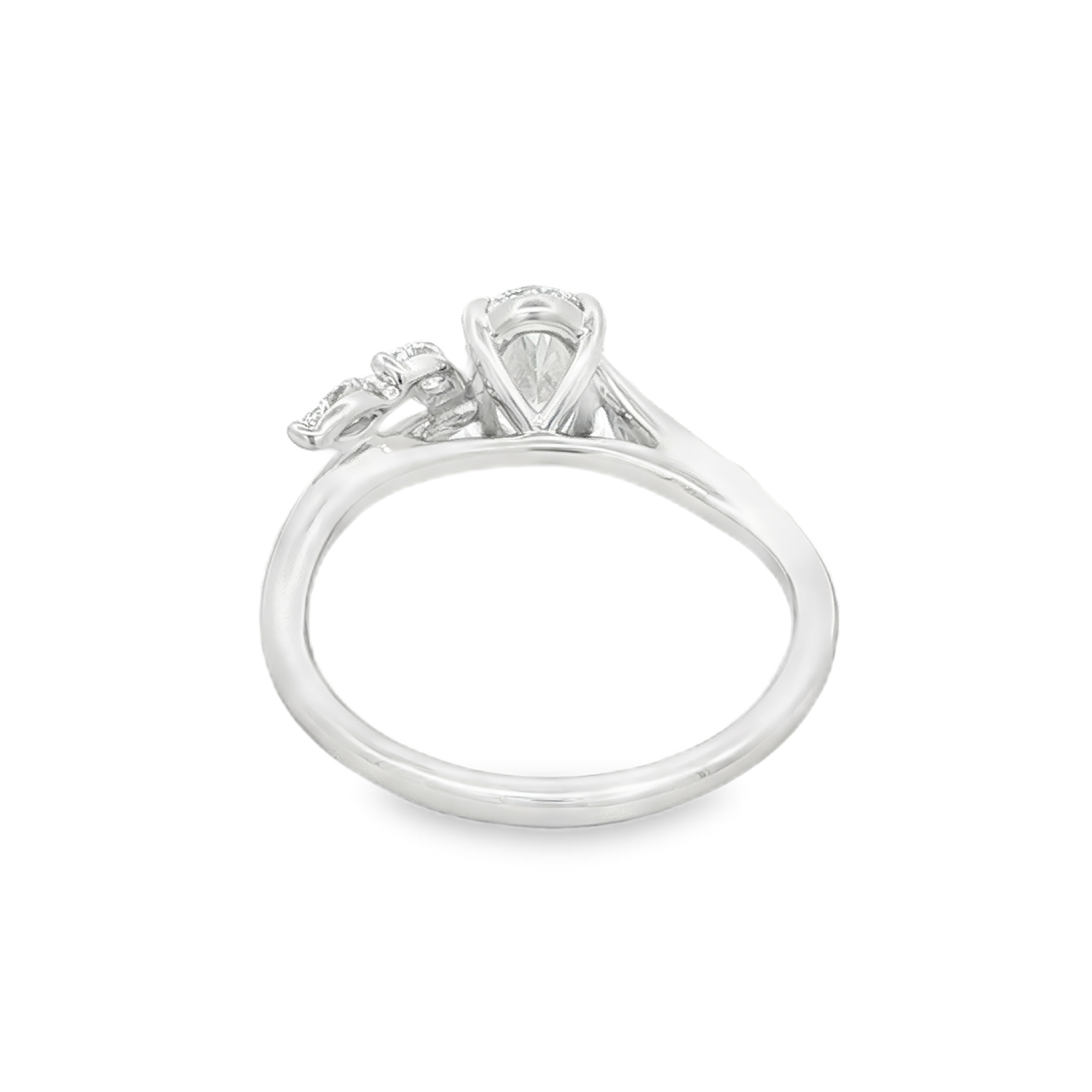 Yes by Martin Binder Oval Vine Diamond Engagement Ring (1.36 ct. tw.)