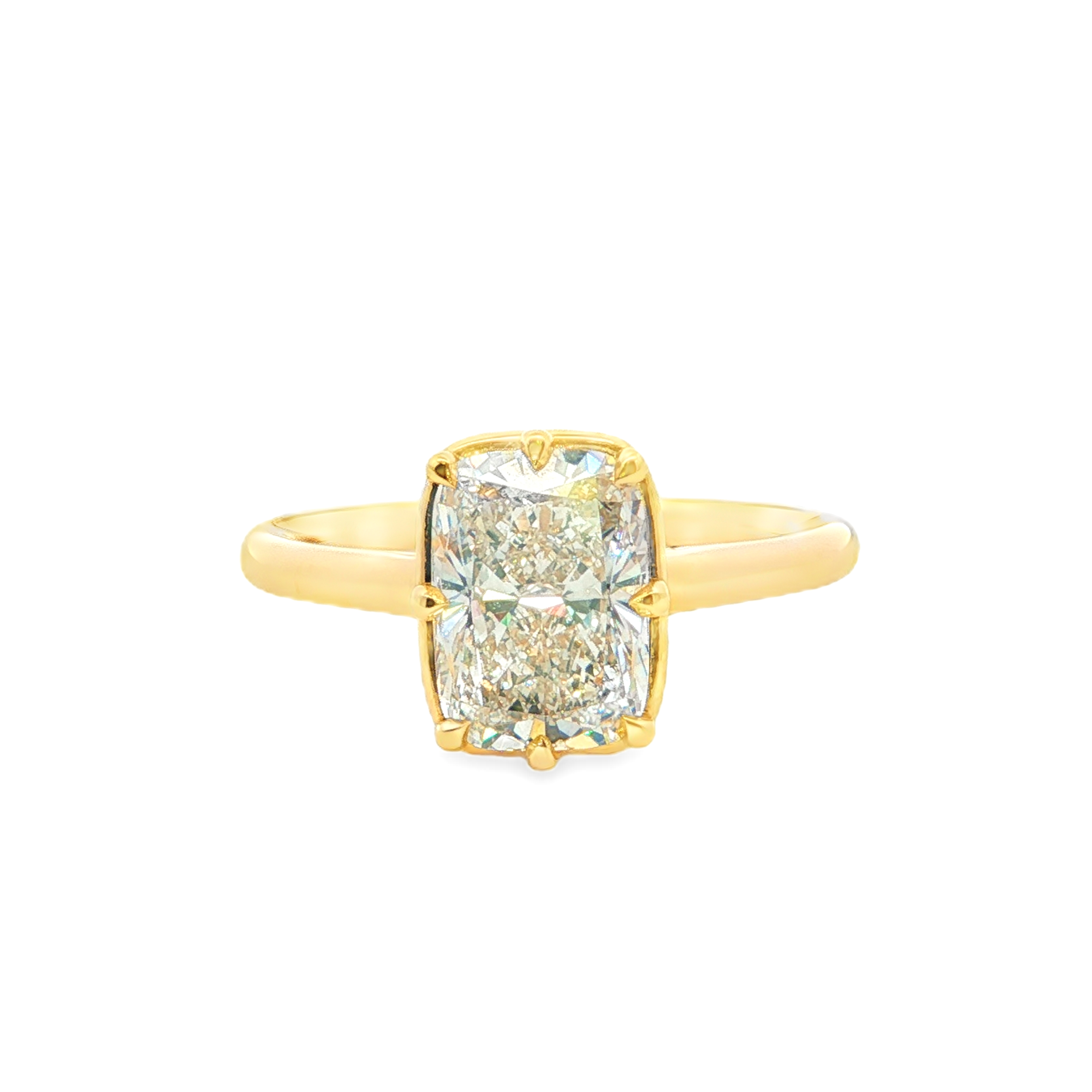 Yes by Martin Binder LAB-GROWN Cushion Solitaire Diamond Engagement Ring (2.11 ct. tw.)