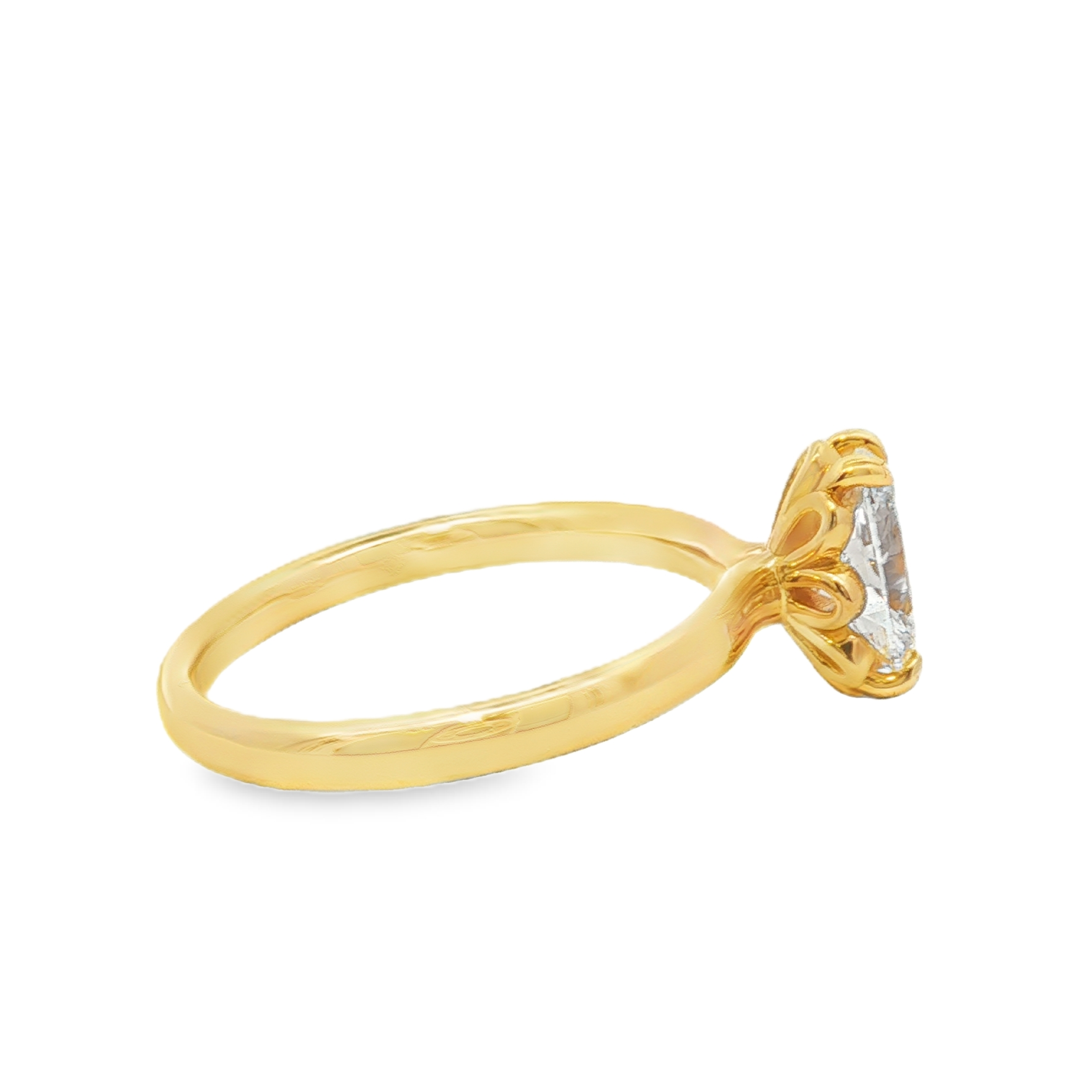 Yes by Martin Binder Oval Diamond Solitaire Engagement Ring (1.02 ct. tw.)