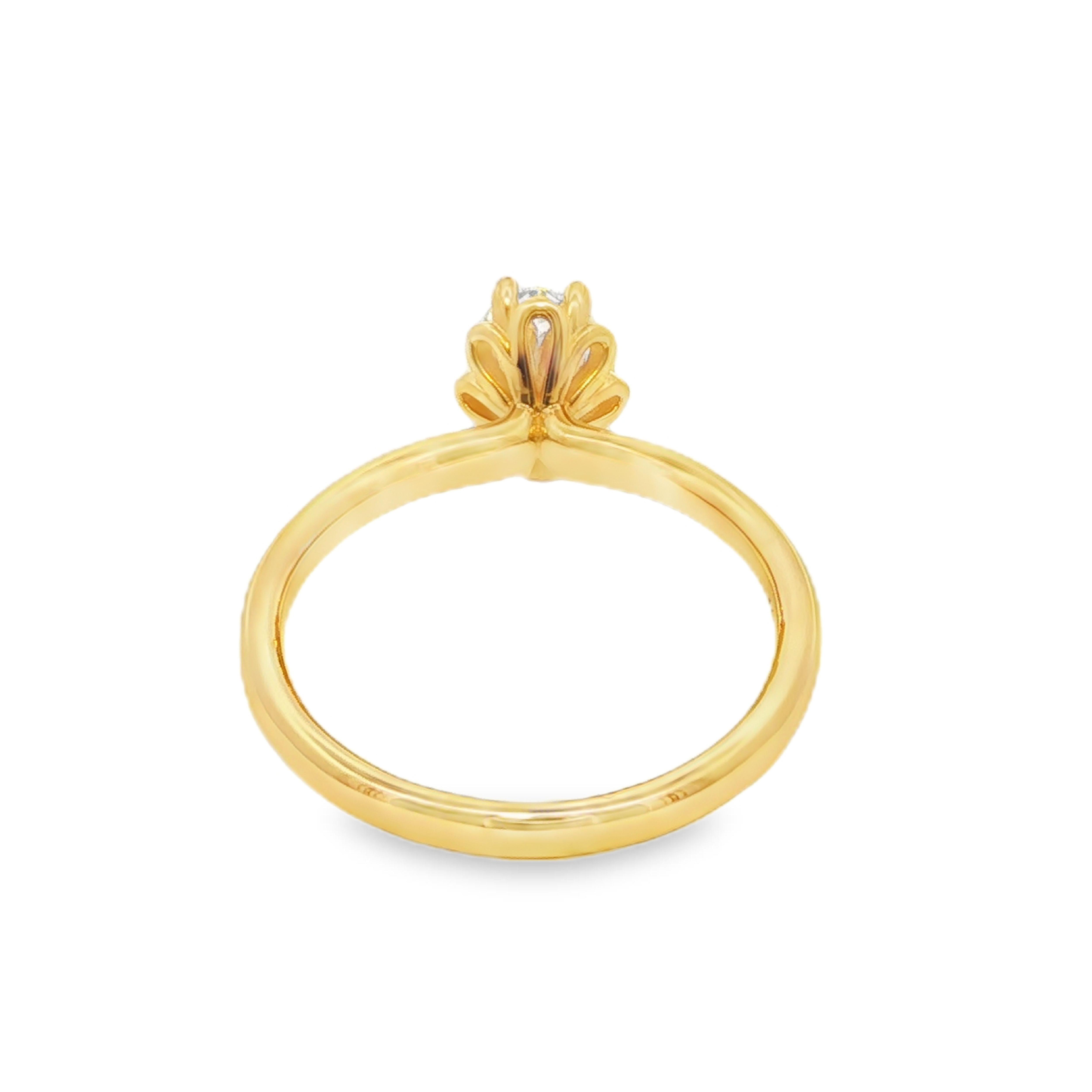 Yes by Martin Binder Oval Diamond Solitaire Engagement Ring (1.02 ct. tw.)