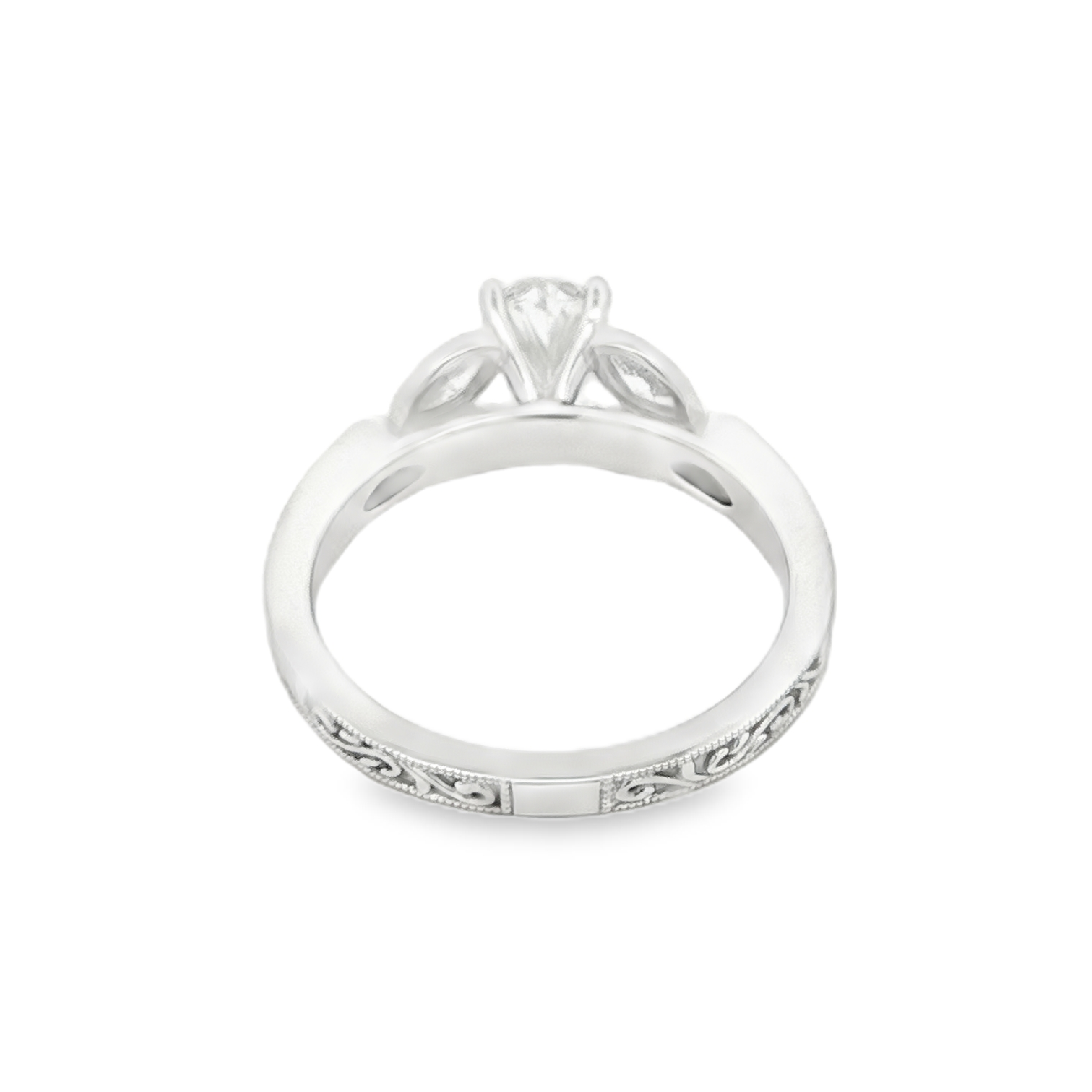 Yes by Martin Binder Oval Diamond Milgrain Engagement Ring (1.53 ct. tw.)