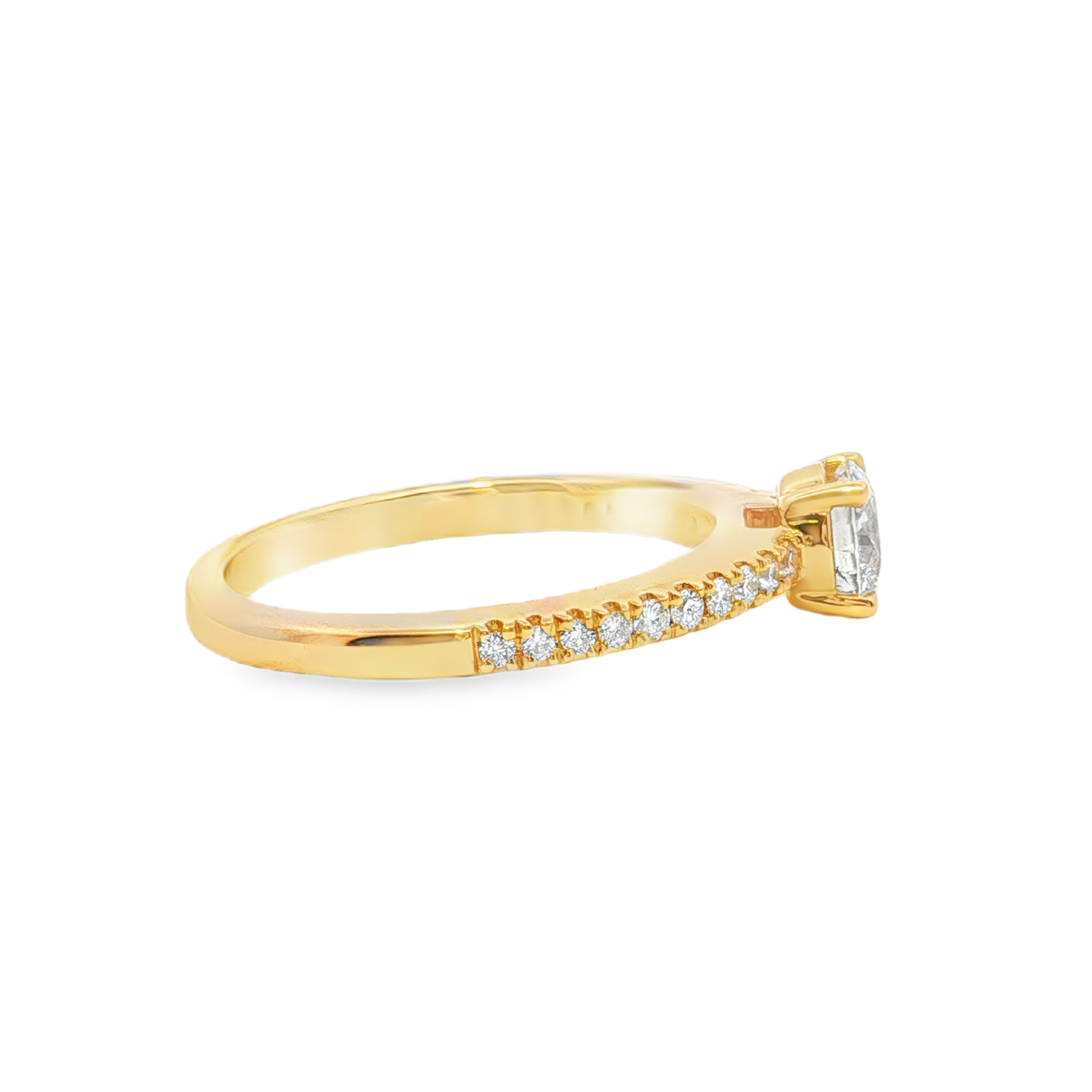 Yes by Martin Binder Round Diamond Engagement Ring (0.78 ct. tw.)