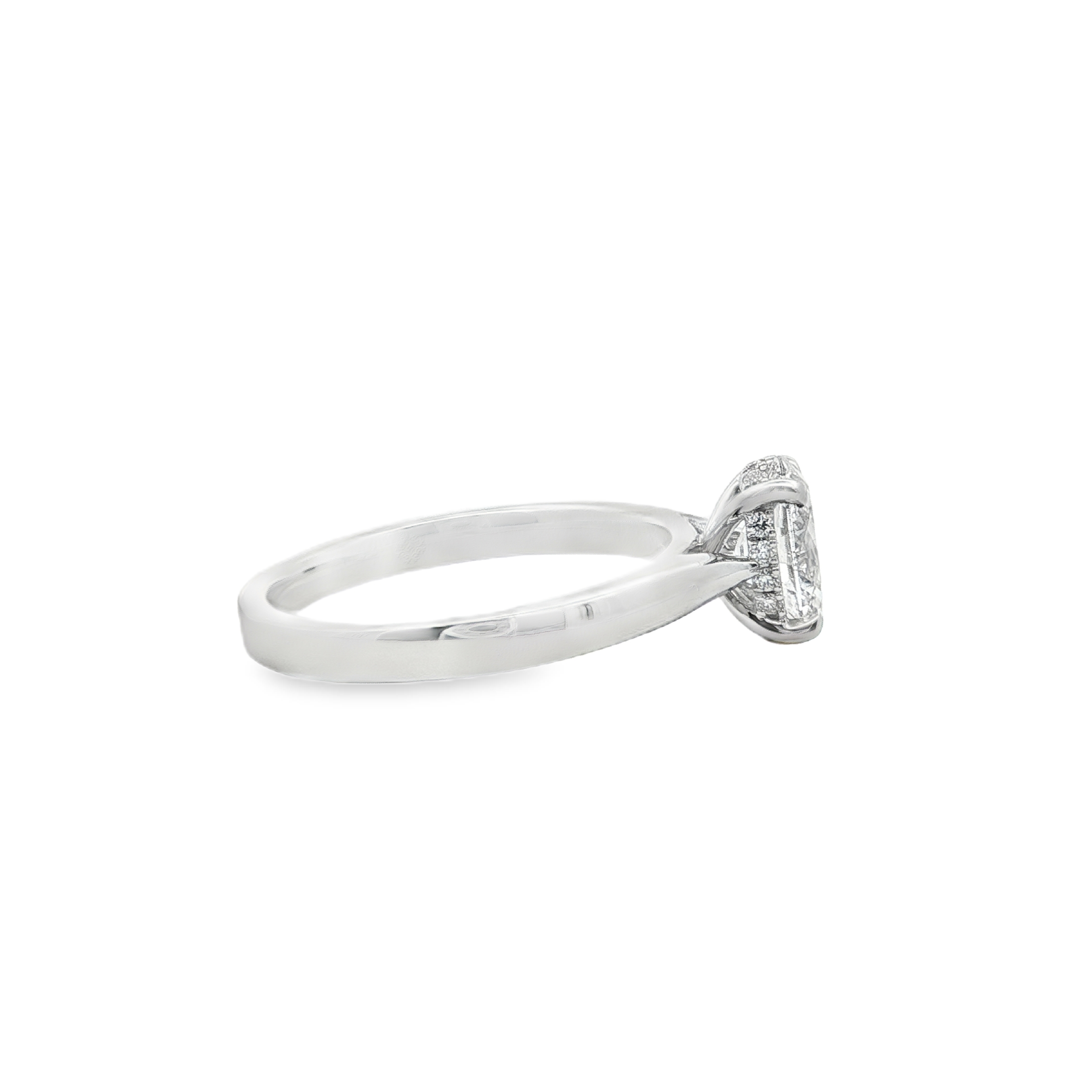 Yes by Martin Binder LAB-GROWN Oval Solitaire Engagement Ring (1.07 ct. tw.)