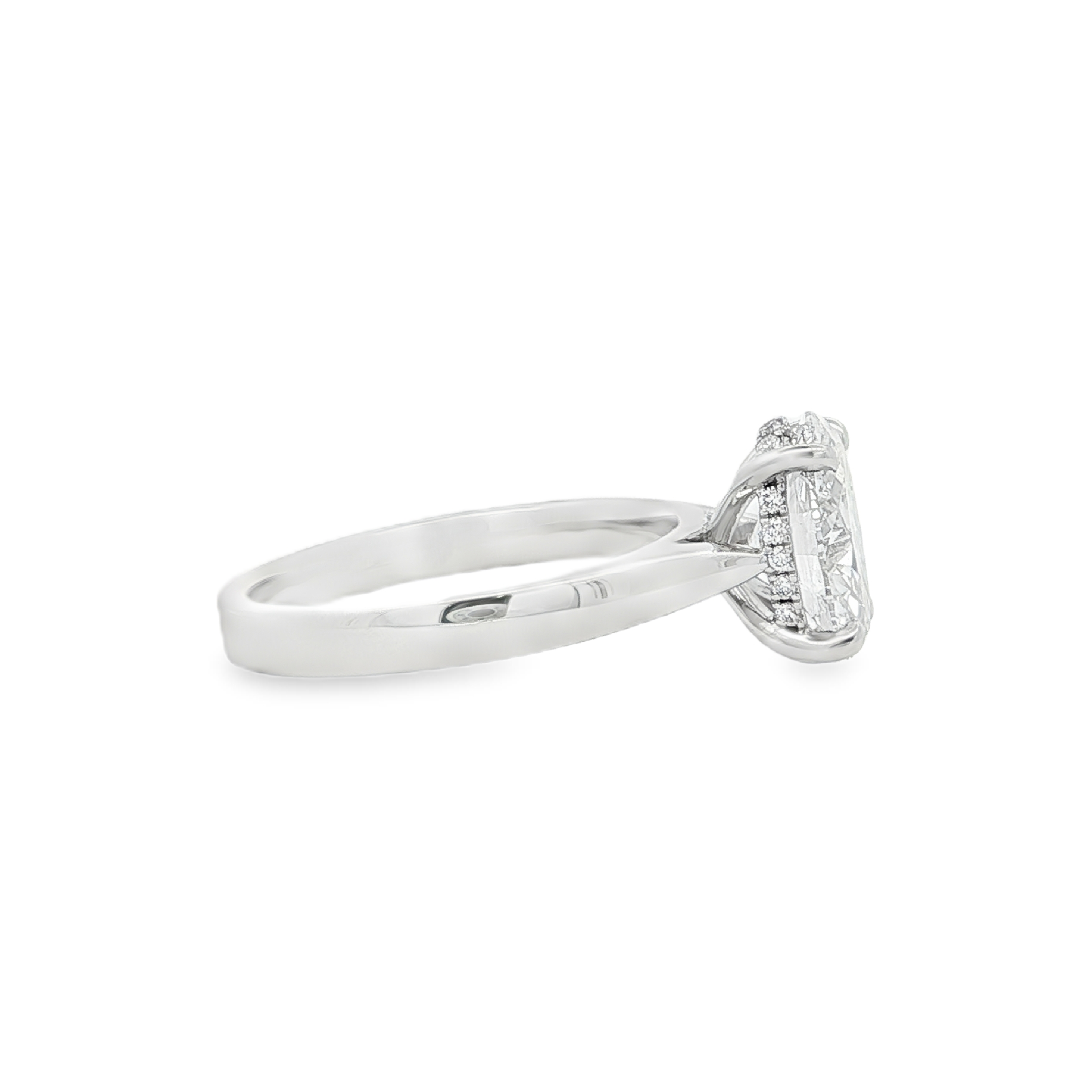 Yes by Martin Binder LAB-GROWN Oval Solitiare Engagement Ring (2.04 ct. tw.)