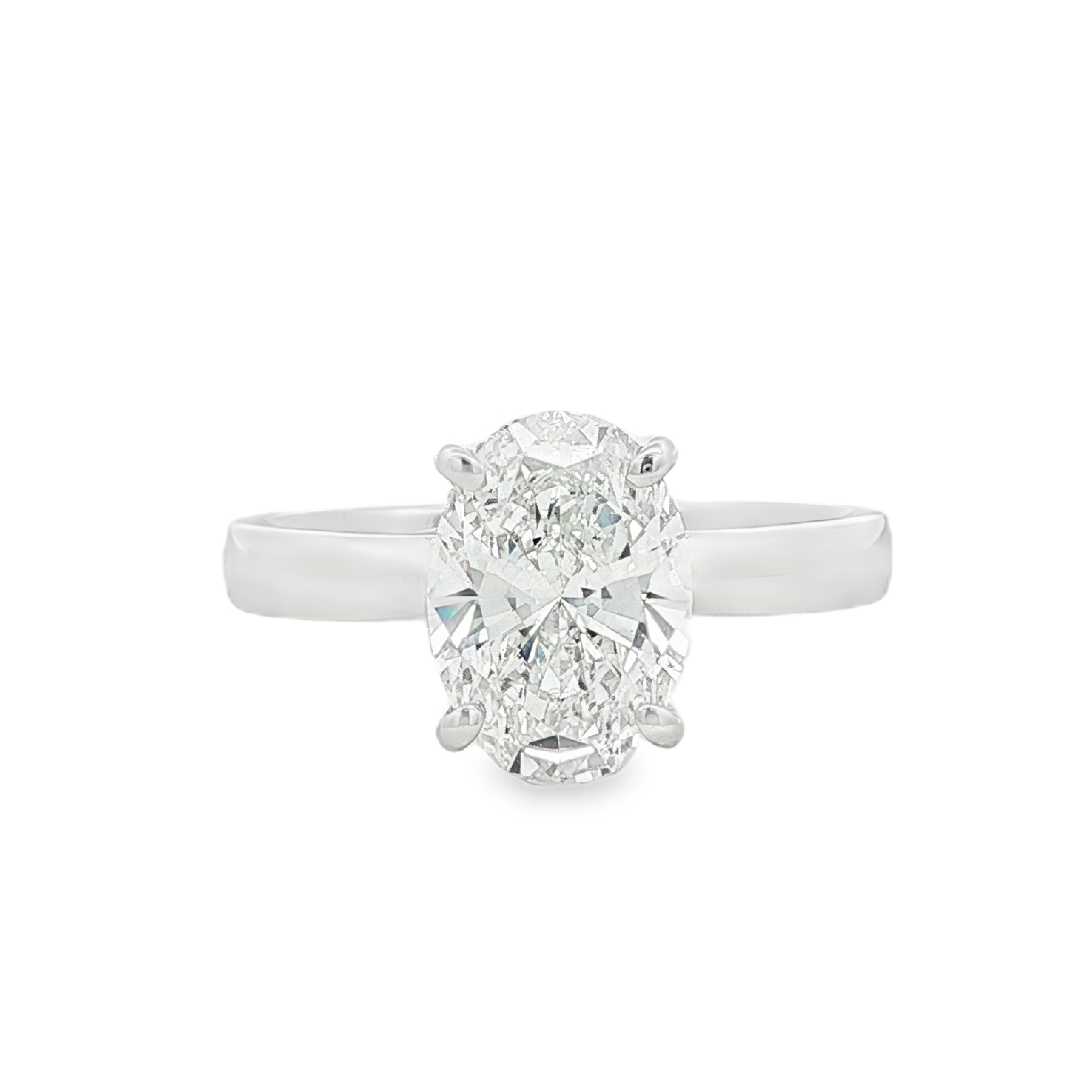Yes by Martin Binder LAB-GROWN Oval Solitiare Engagement Ring (2.04 ct. tw.)