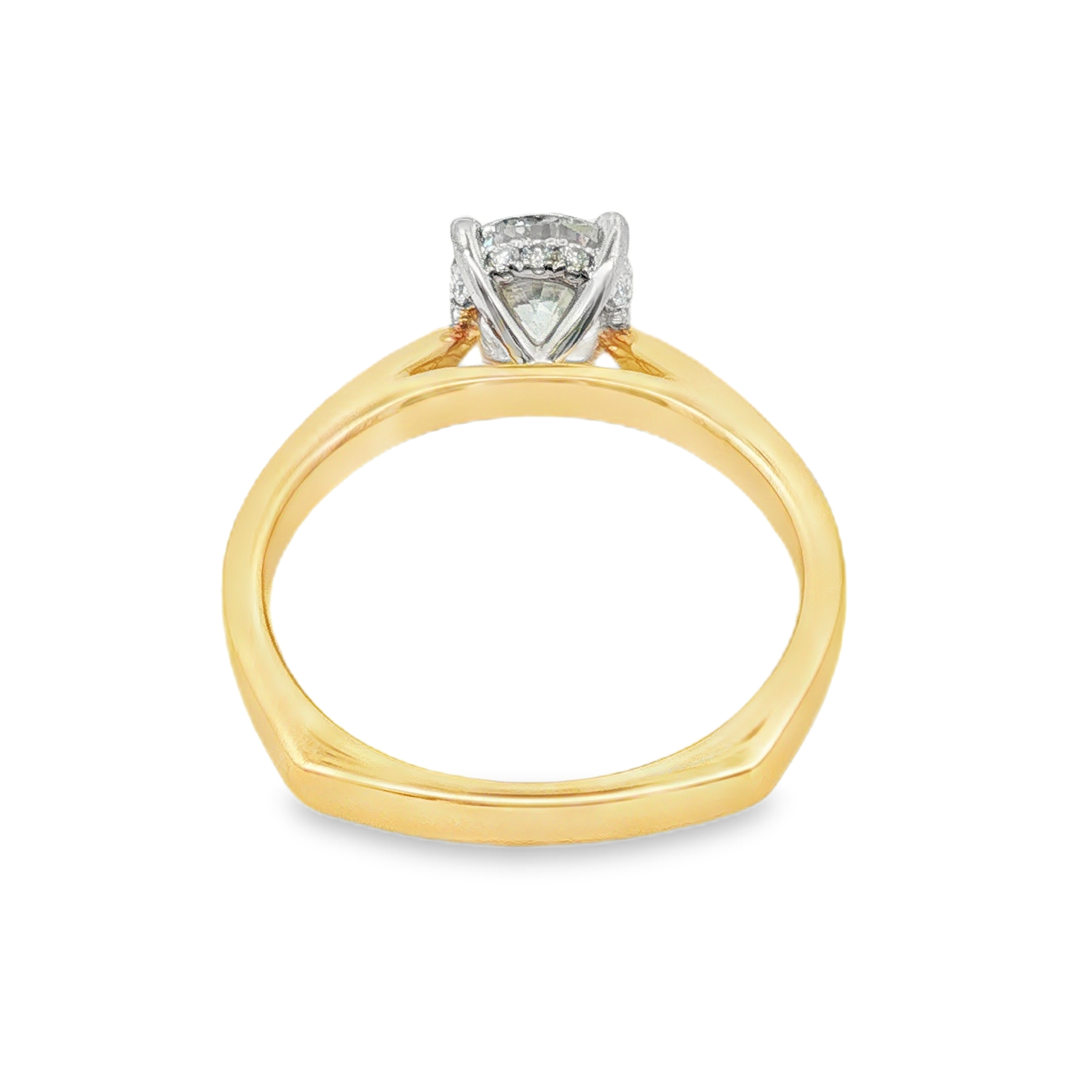 Yes by Martin Binder Round Diamond Solitaire Engagement Ring (1.13 ct. tw.)