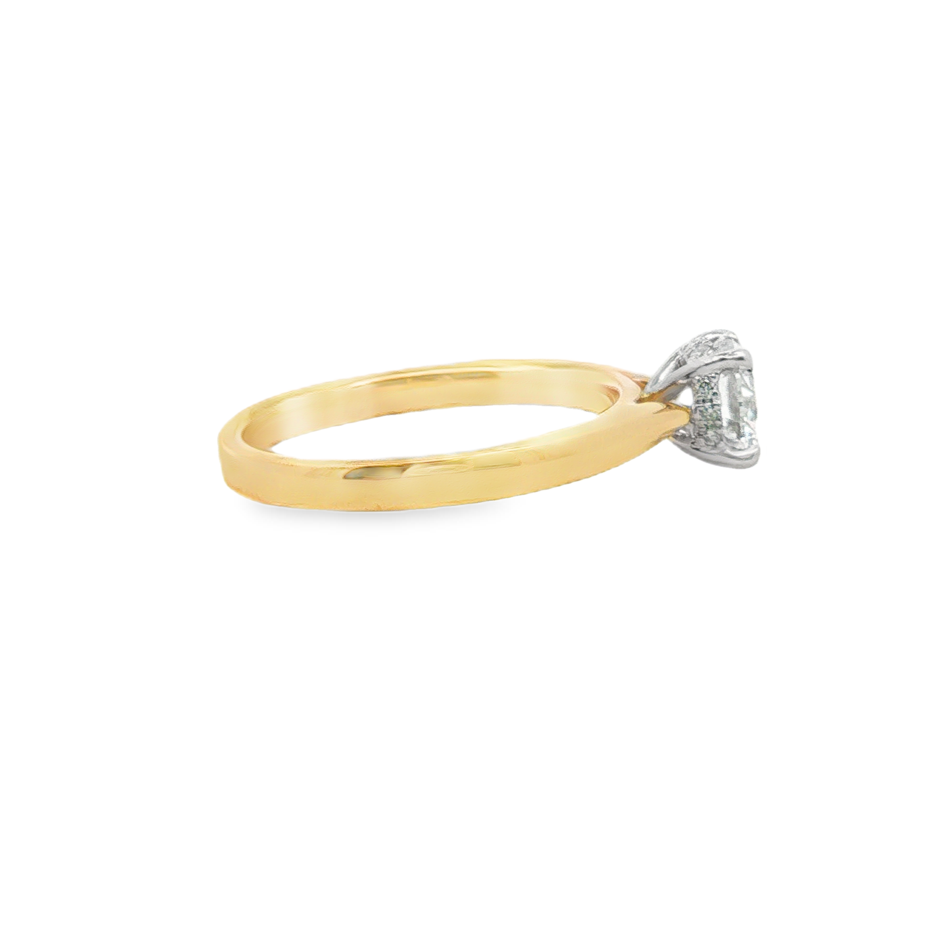 Yes by Martin Binder Round LAB-GROWN Diamond Engagement Ring (0.84 ct. tw.)