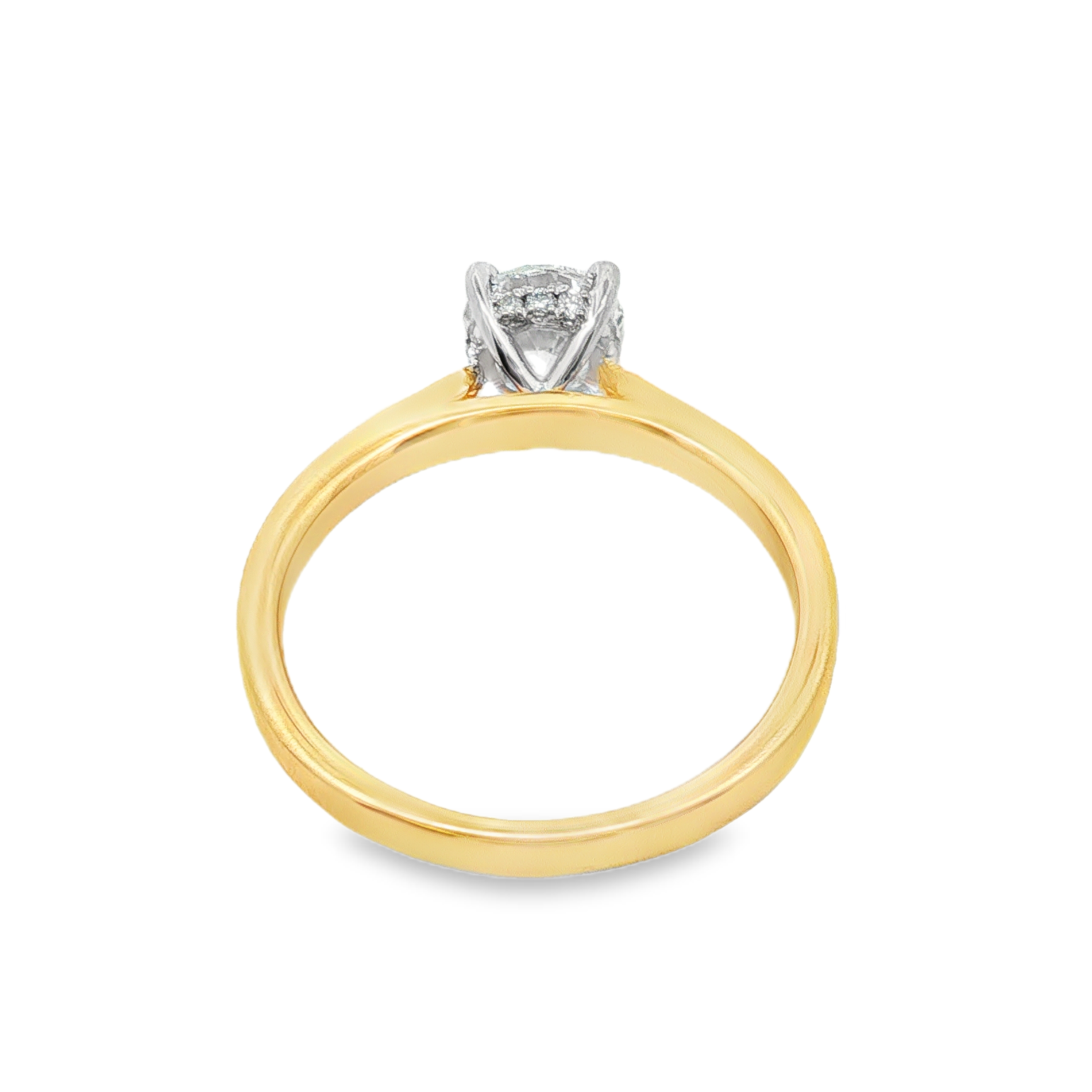Yes by Martin Binder Round LAB-GROWN Diamond Engagement Ring (0.84 ct. tw.)