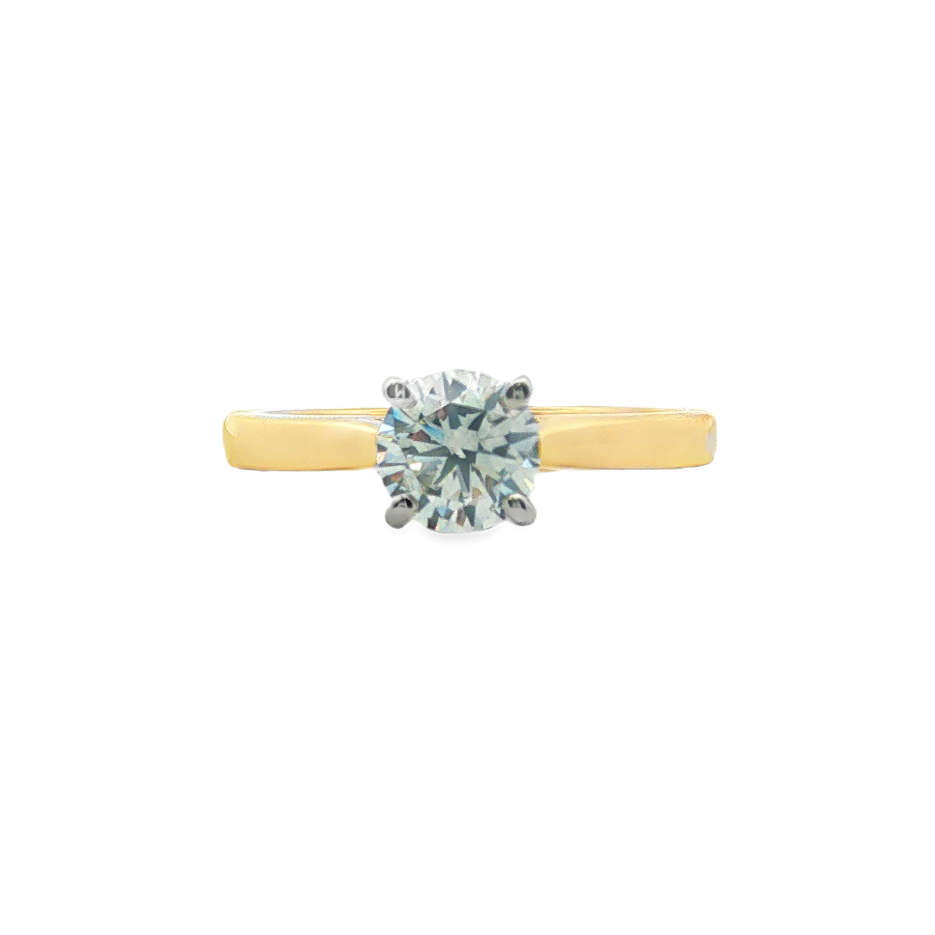 Yes by Martin Binder Round LAB-GROWN Diamond Engagement Ring (0.84 ct. tw.)