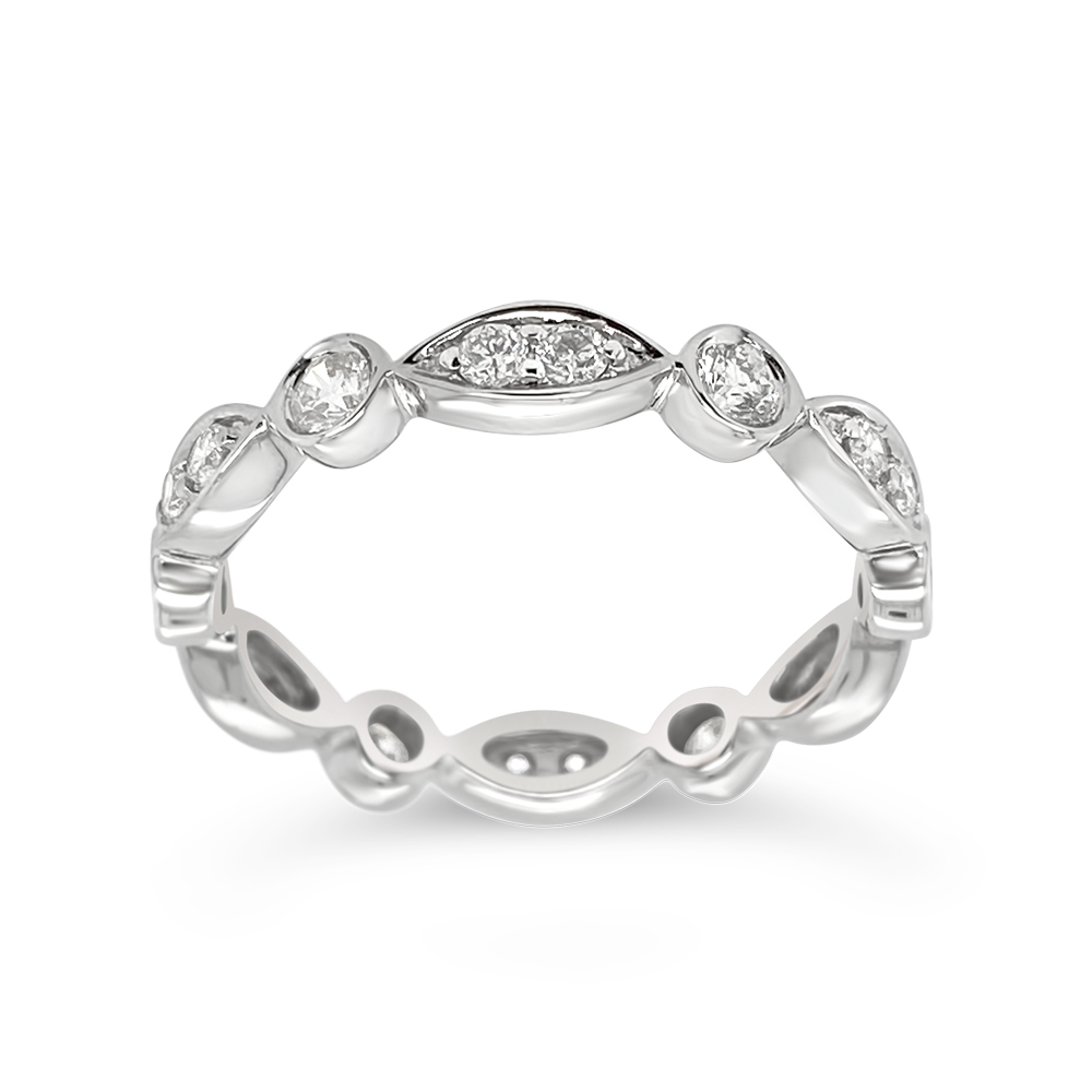 Clara By Martin Binder Diamond Eternity Stacking Band (0.62 Ct. Tw.)