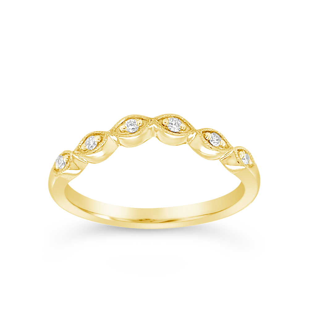 Clara By Martin Binder Diamond Stacking Band (0.06 Ct. Tw.)