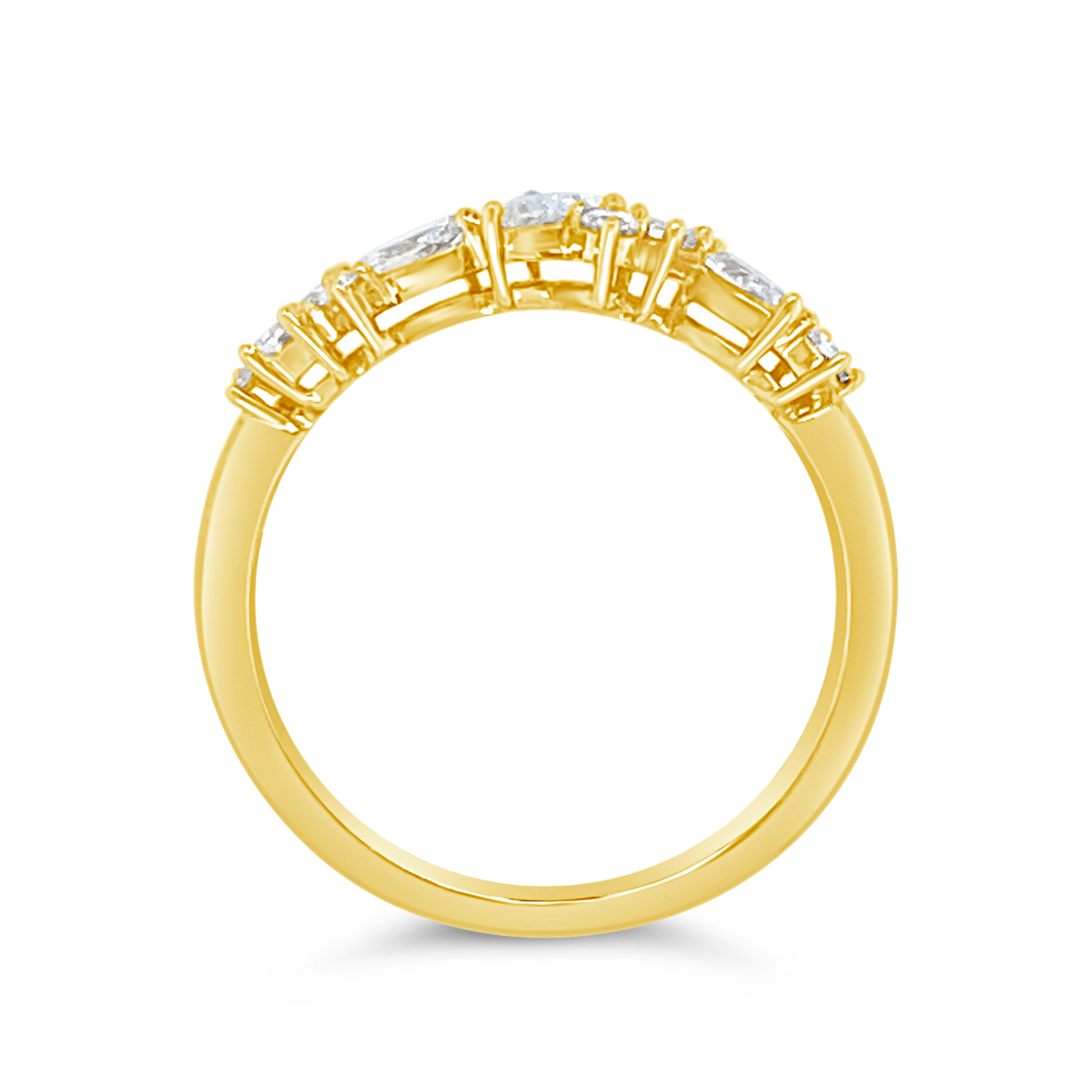 Clara By Martin Binder Scatter Diamond Stacking Band (0.64 Ct. Tw.)