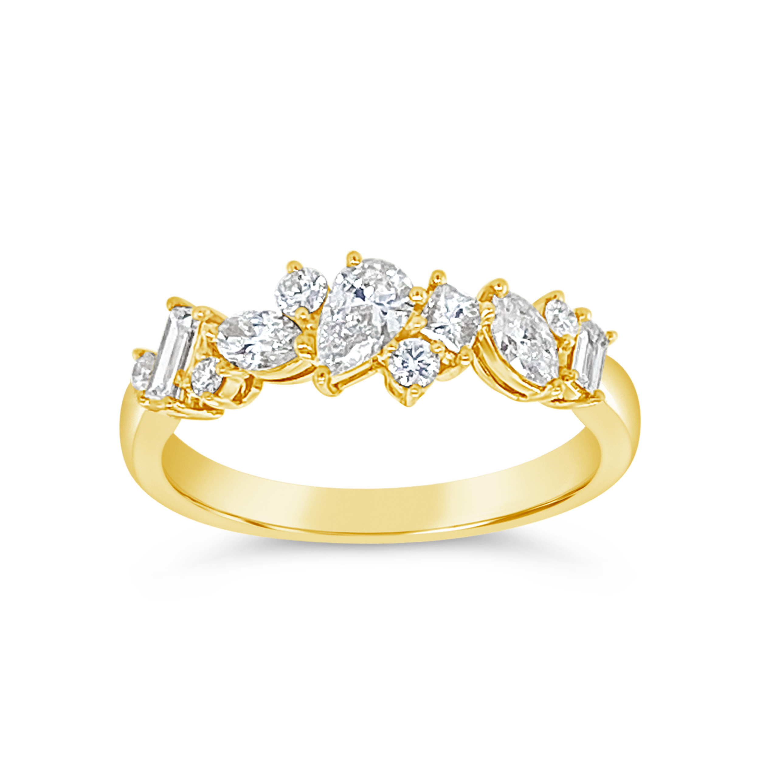 Clara By Martin Binder Scatter Diamond Stacking Band (0.64 Ct. Tw.)