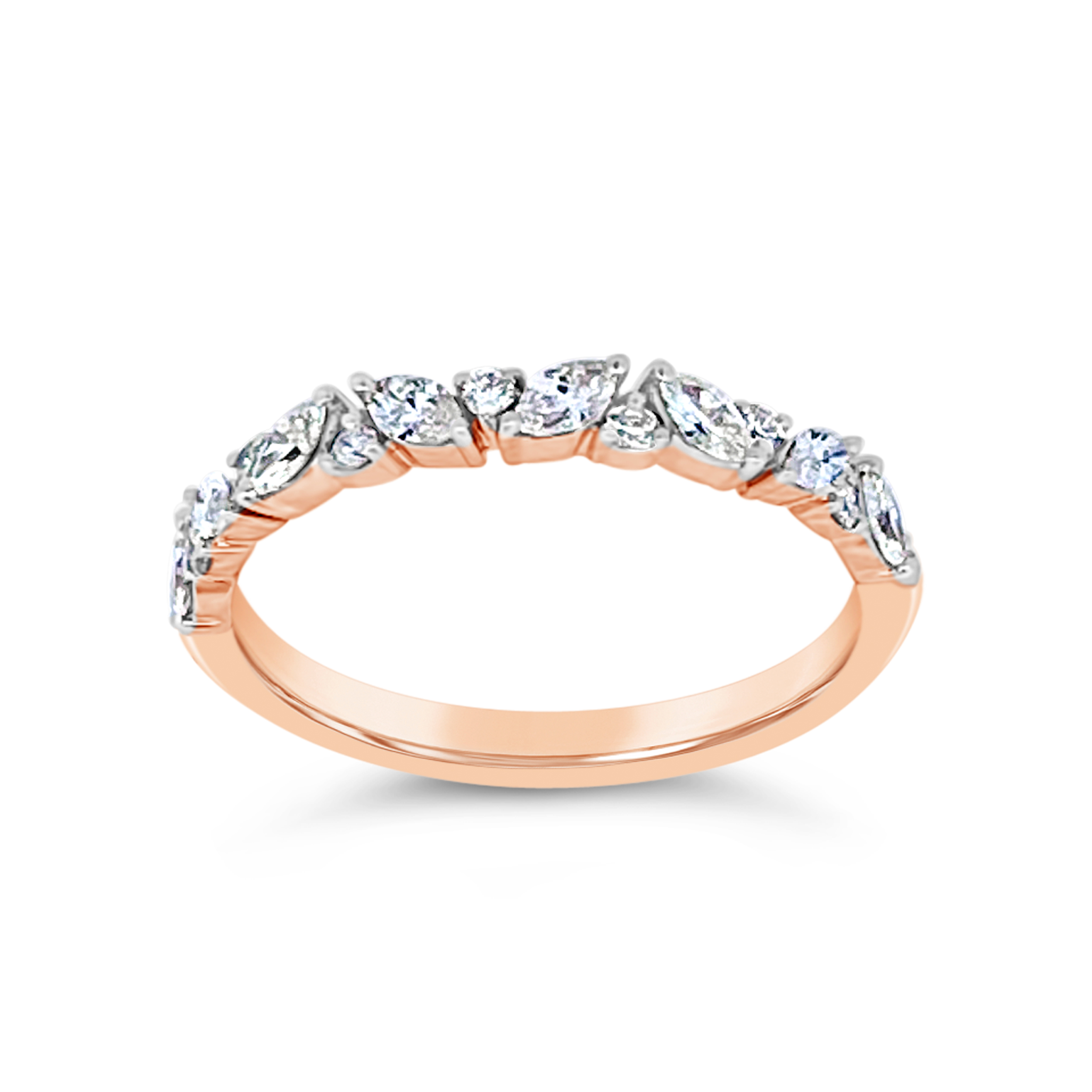 Clara By Martin Binder Mixed Shape Diamond Stacking Ring (0.39 Ct. Tw.)