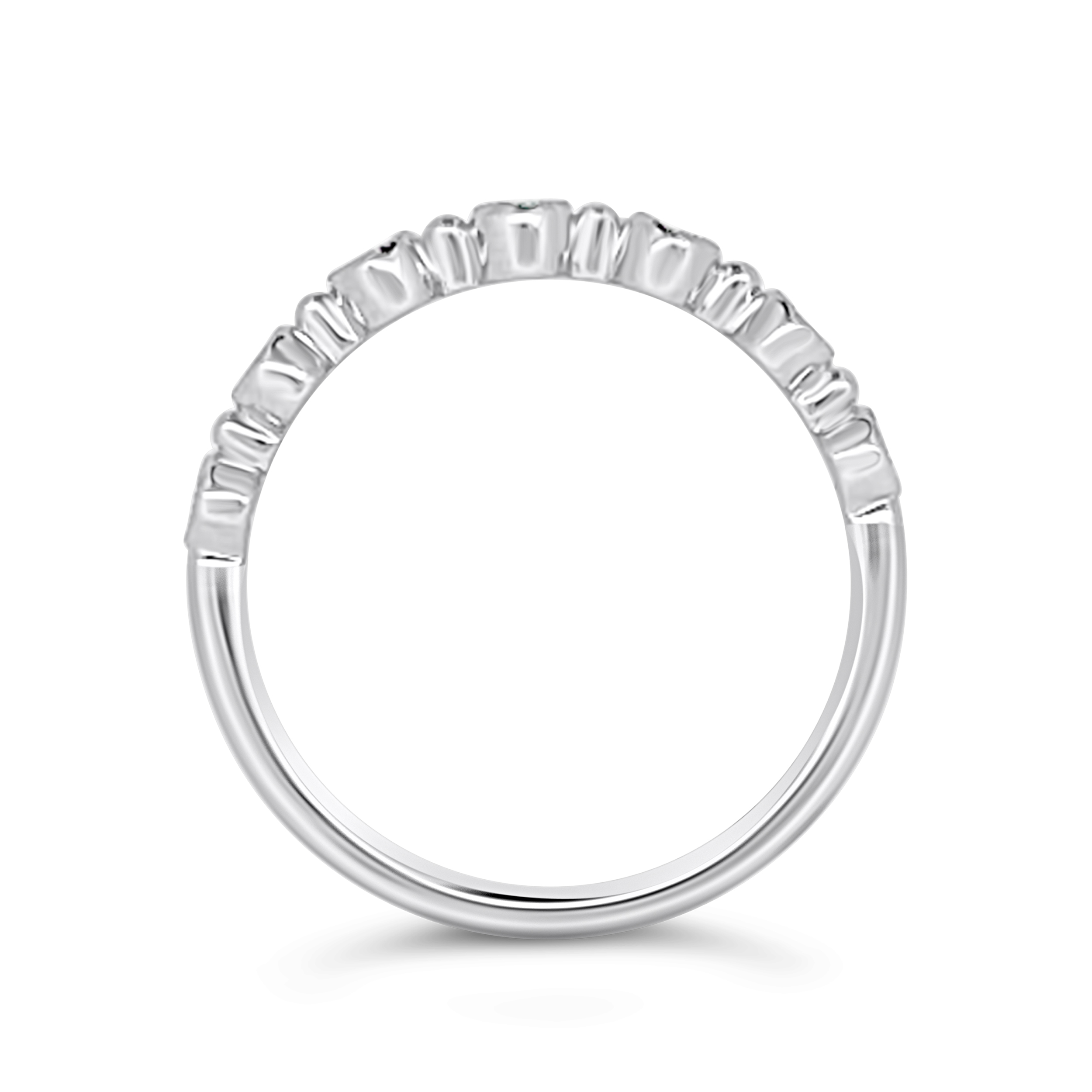 Clara By Martin Binder Milgrain Diamond Stacking Band (0.29 Ct. Tw.)