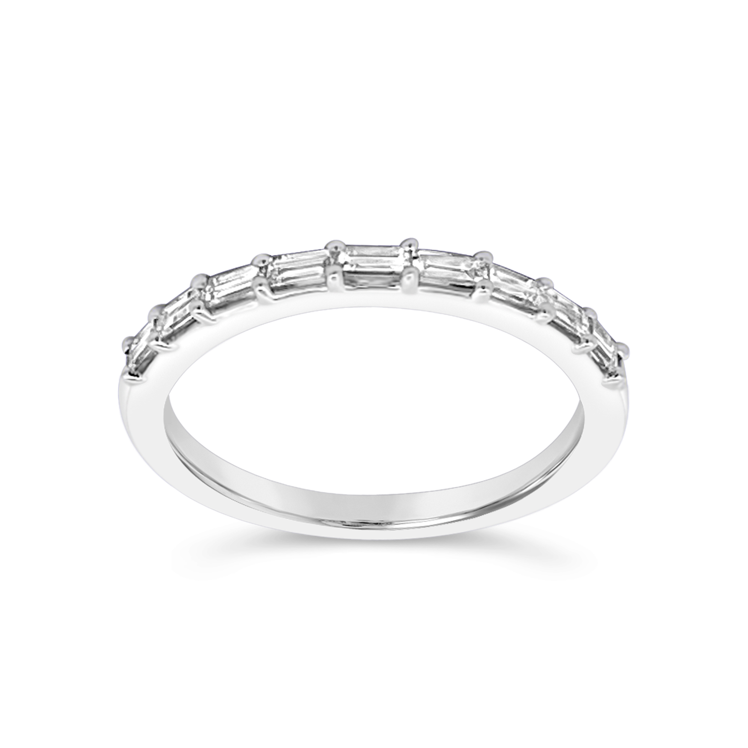 Clara By Martin Binder Baguette Diamond Stacking Band (0.41 Ct. Tw.)