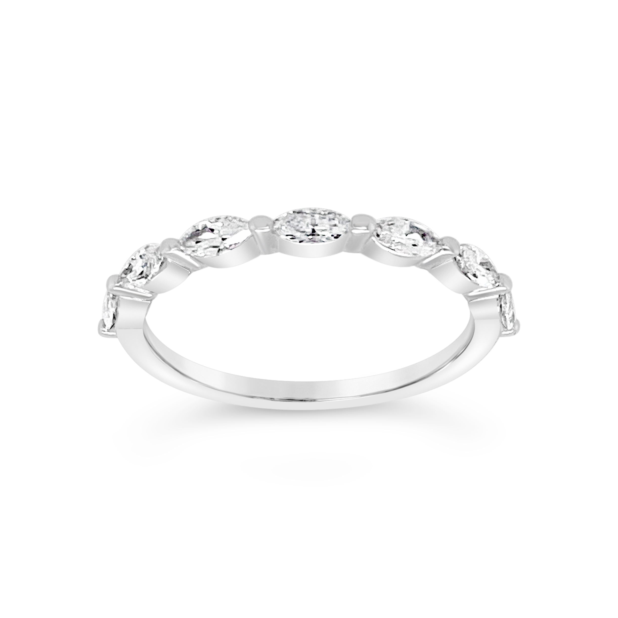 Clara By Martin Binder Marquise Diamond Stacking Band (0.43 Ct. Tw.)