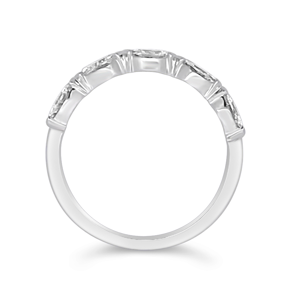 Clara By Martin Binder Marquise Diamond Stacking Ring (0.50 Ct. Tw.)