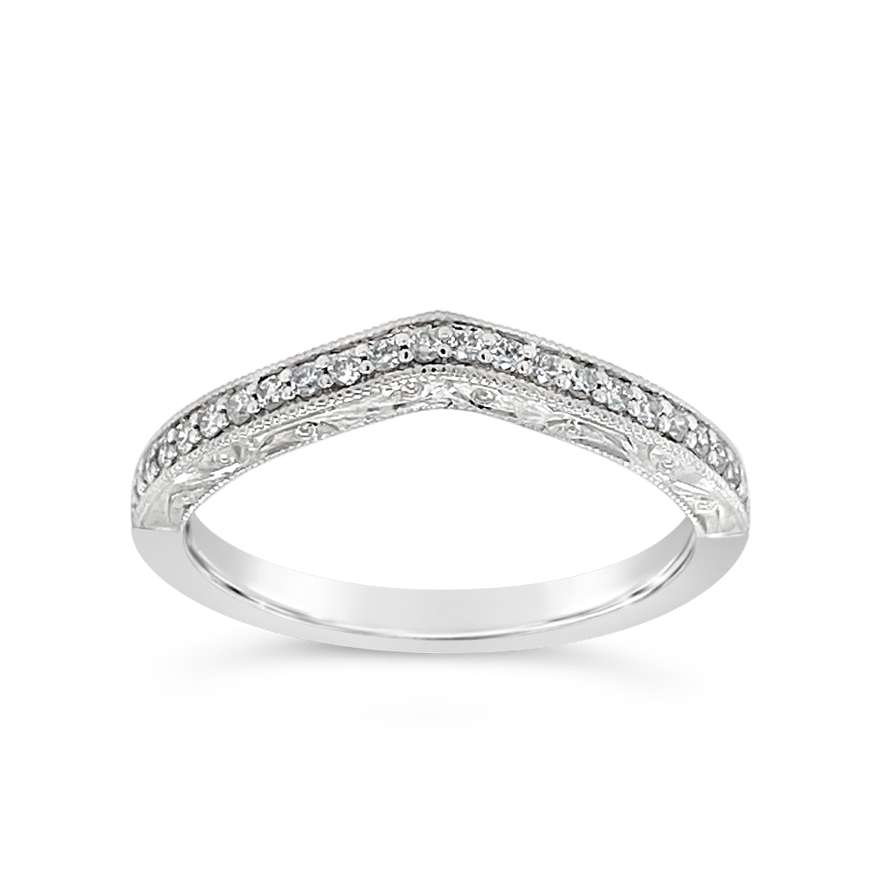 Vow By Martin Binder Filigree Diamond Wedding Band (0.14 Ct. Tw.)