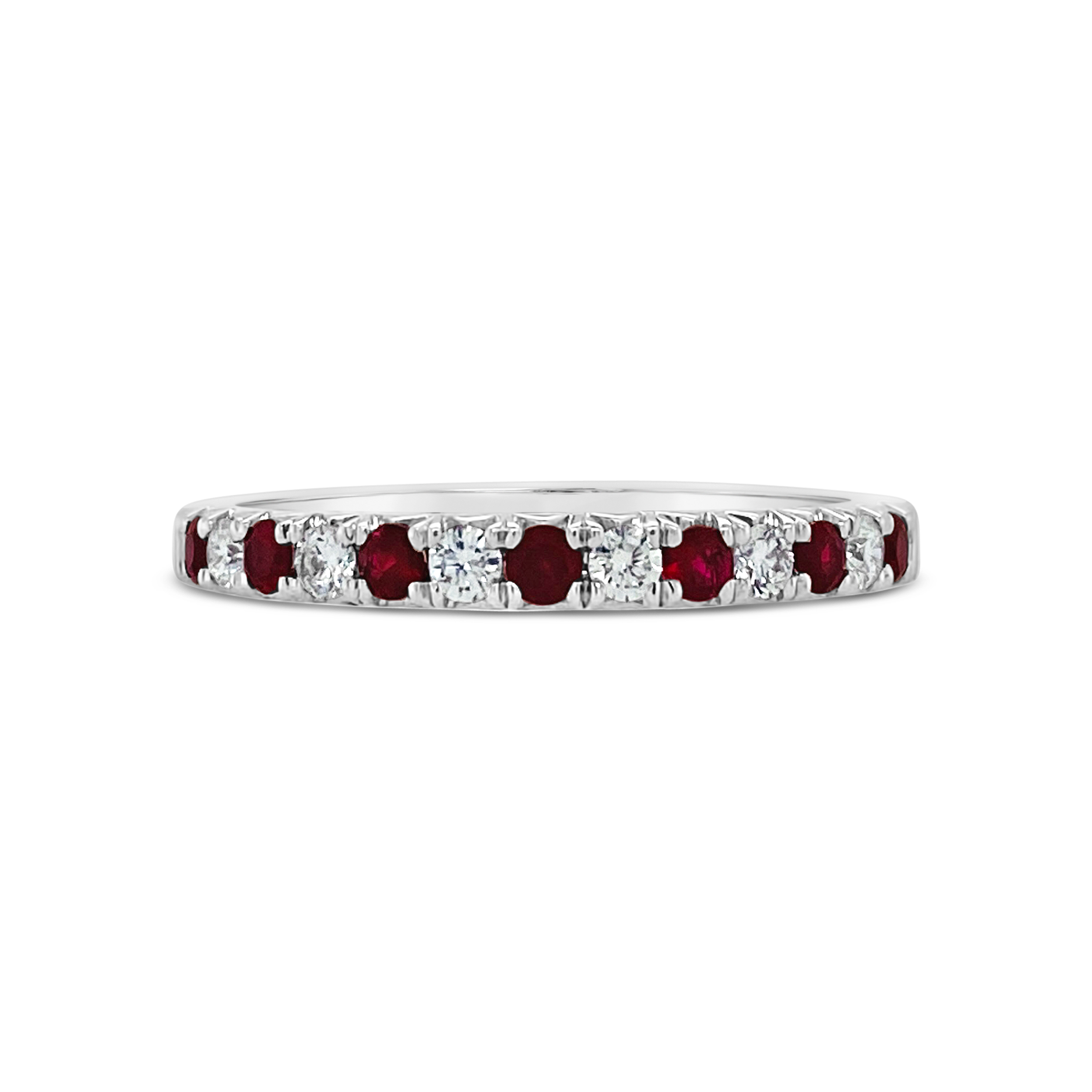 Irisa By Martin Binder Ruby & Diamond Band
