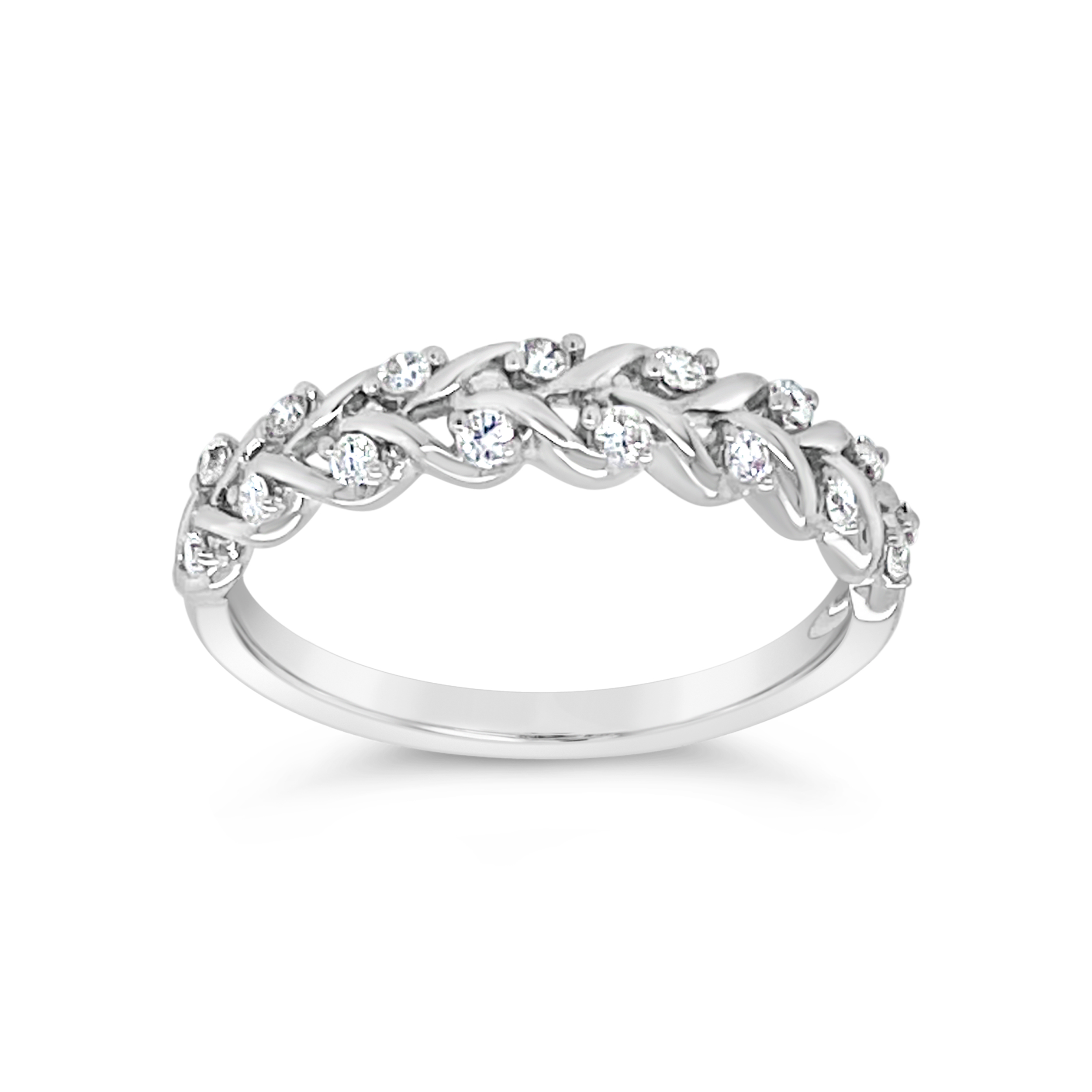 Clara By Martin Binder Diamond Vine Ring (0.16 Ct. Tw.)