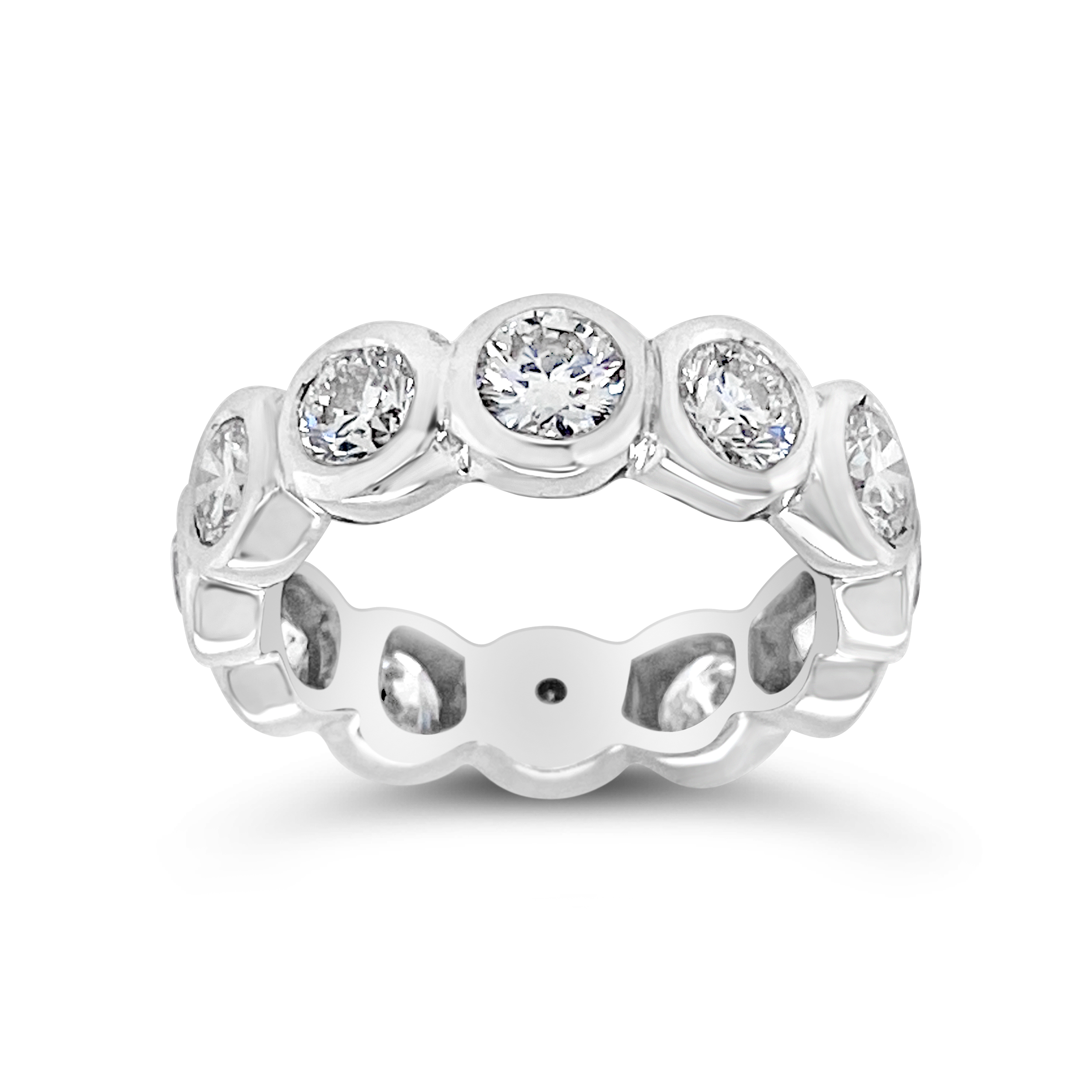 Clara By Martin Binder Diamond Bezel Eternity Ring (3.13 Ct. Tw.)
