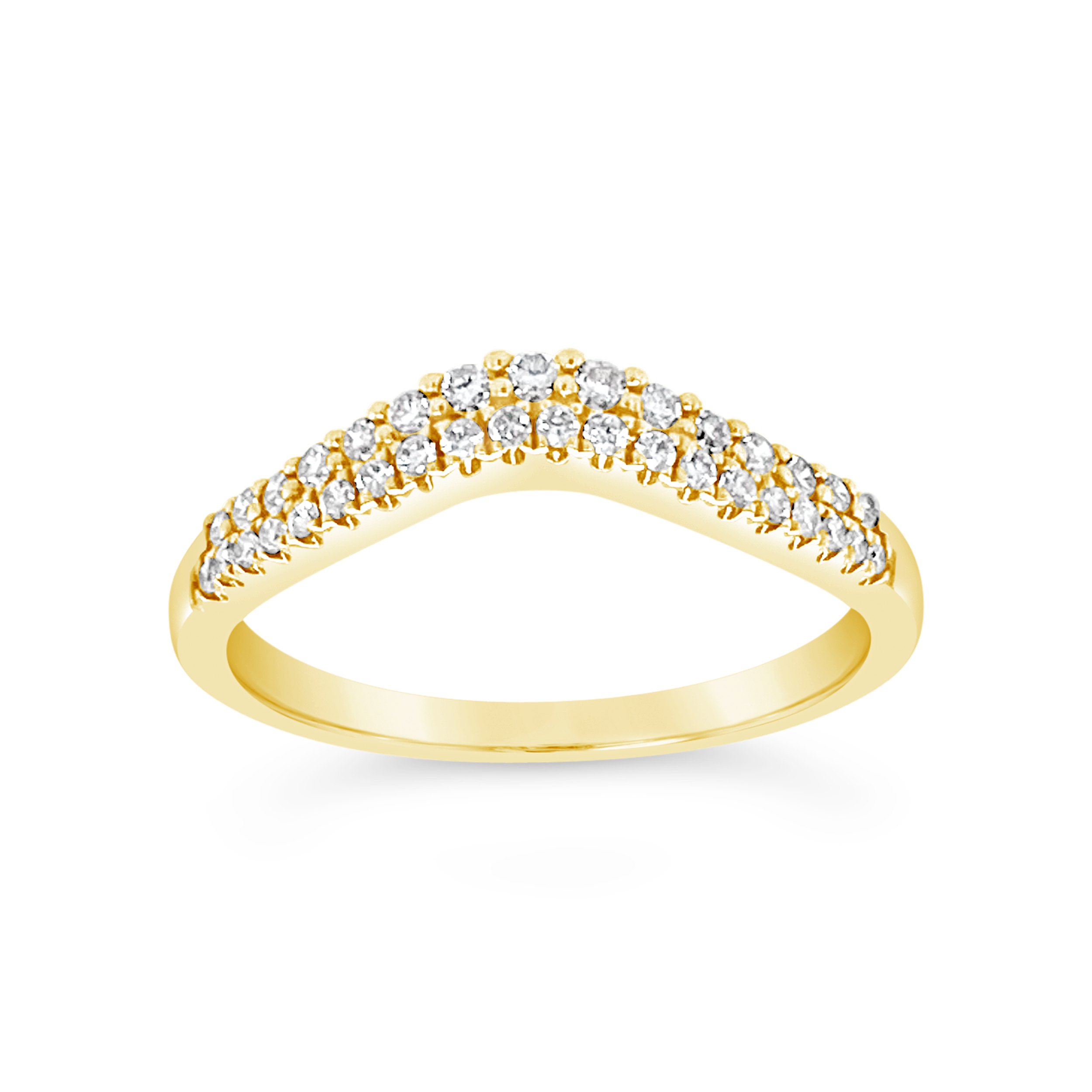 Vow By Martin Binder Double Row Diamond Band (0.26 Ct. Tw.)