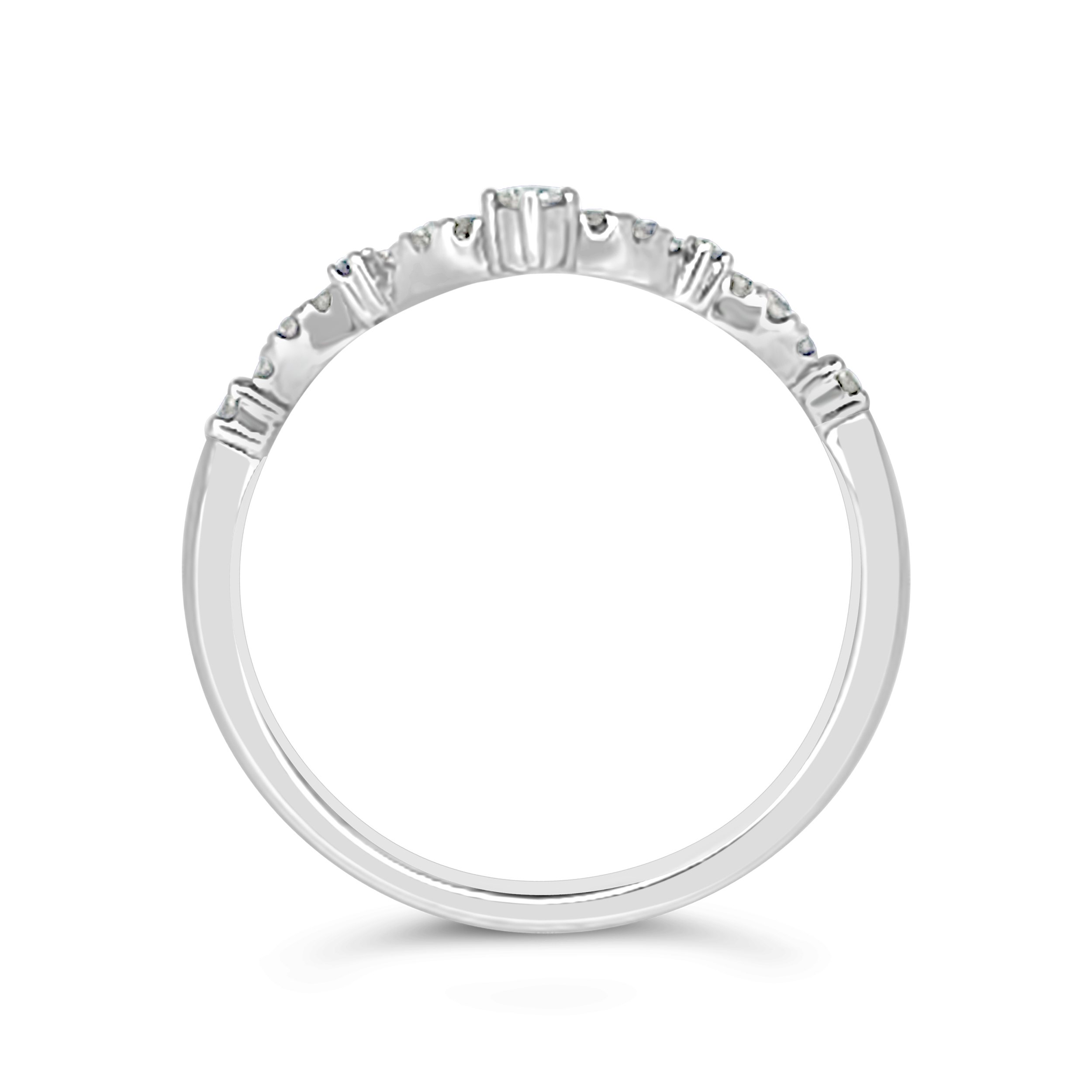 Vow By Martin Binder Diamond Contour Wedding Band (0.15 Ct. Tw.)