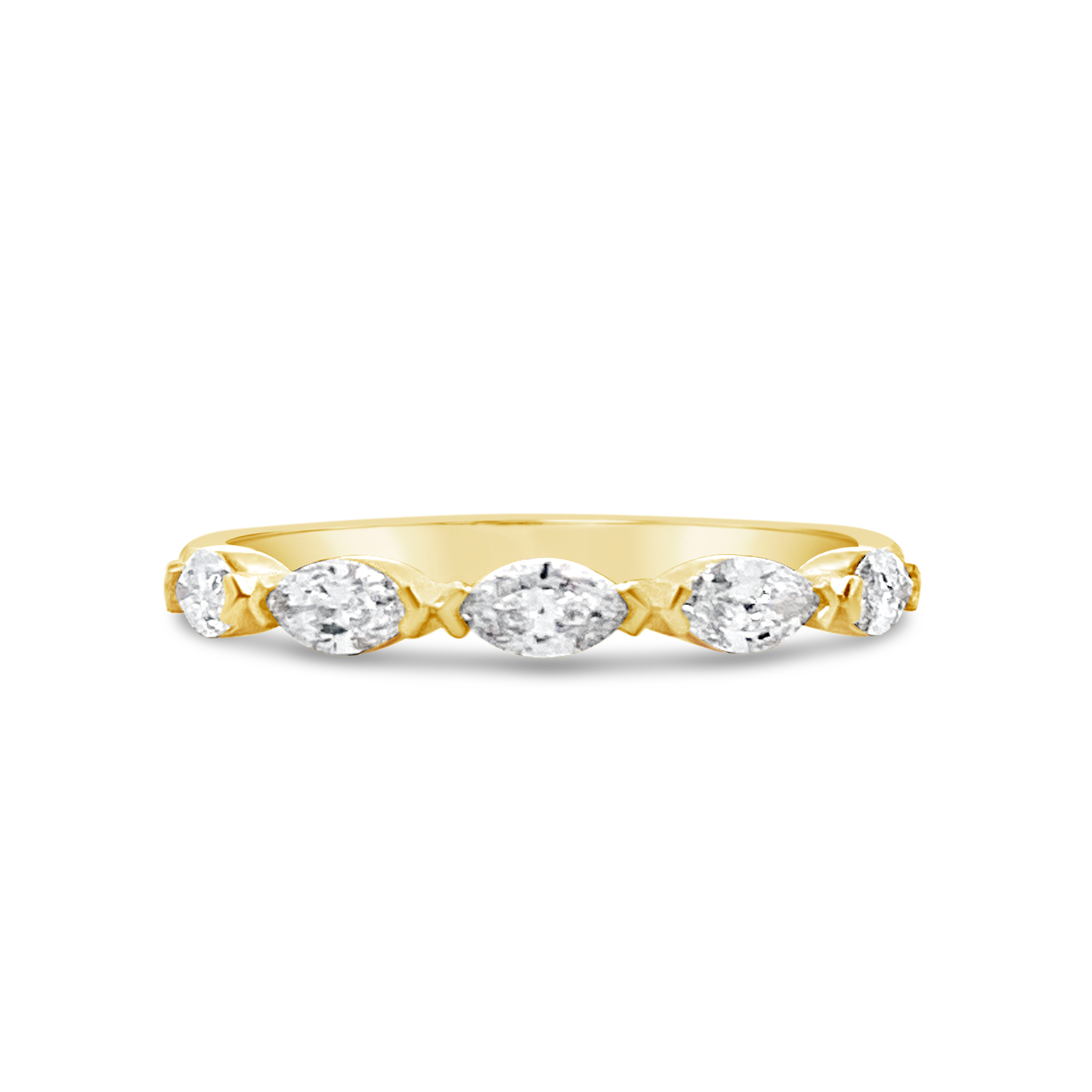 Clara by Martin Binder Marquise Diamond Stacking Band (0.50 ct. tw.)
