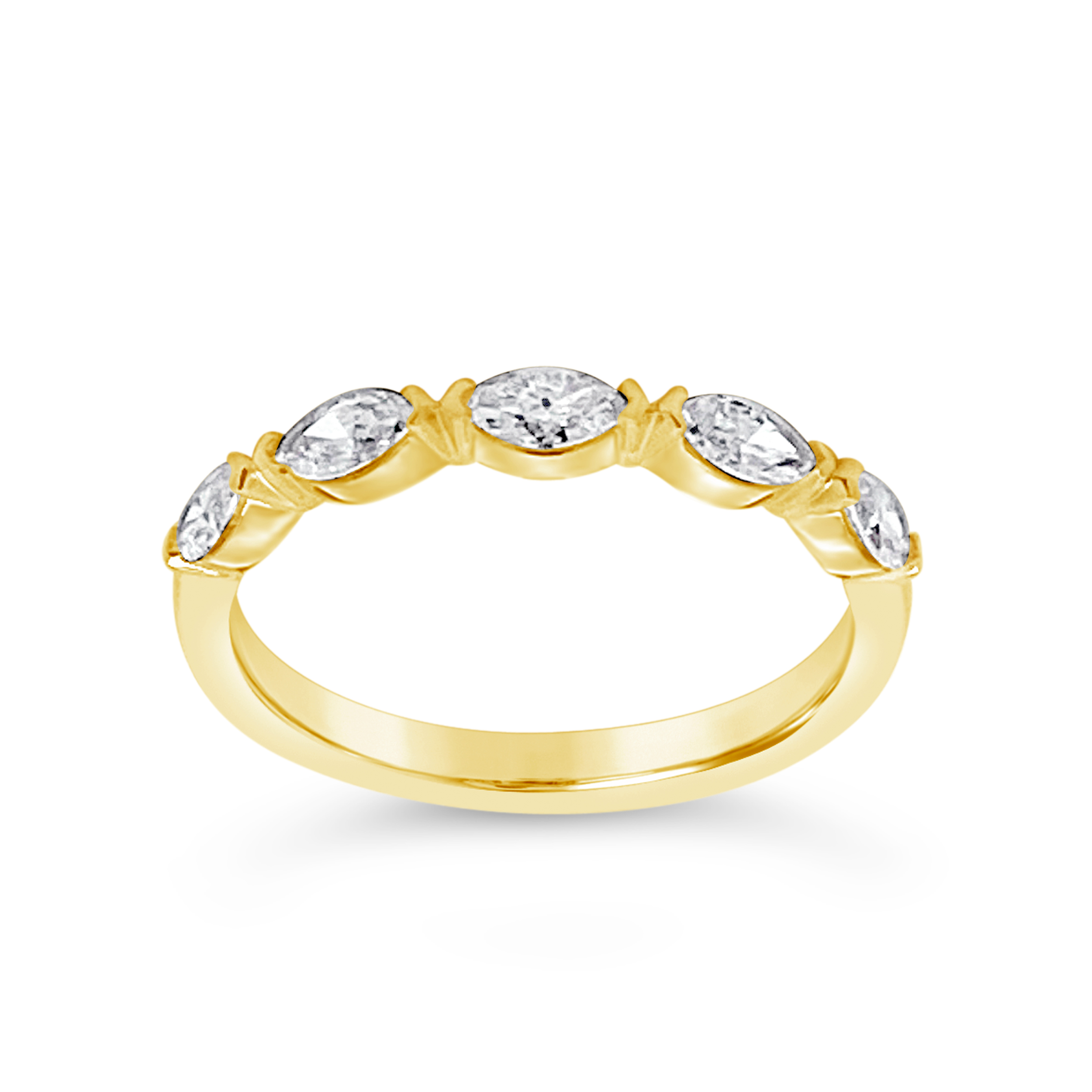 Clara by Martin Binder Marquise Diamond Stacking Band (0.50 ct. tw.)