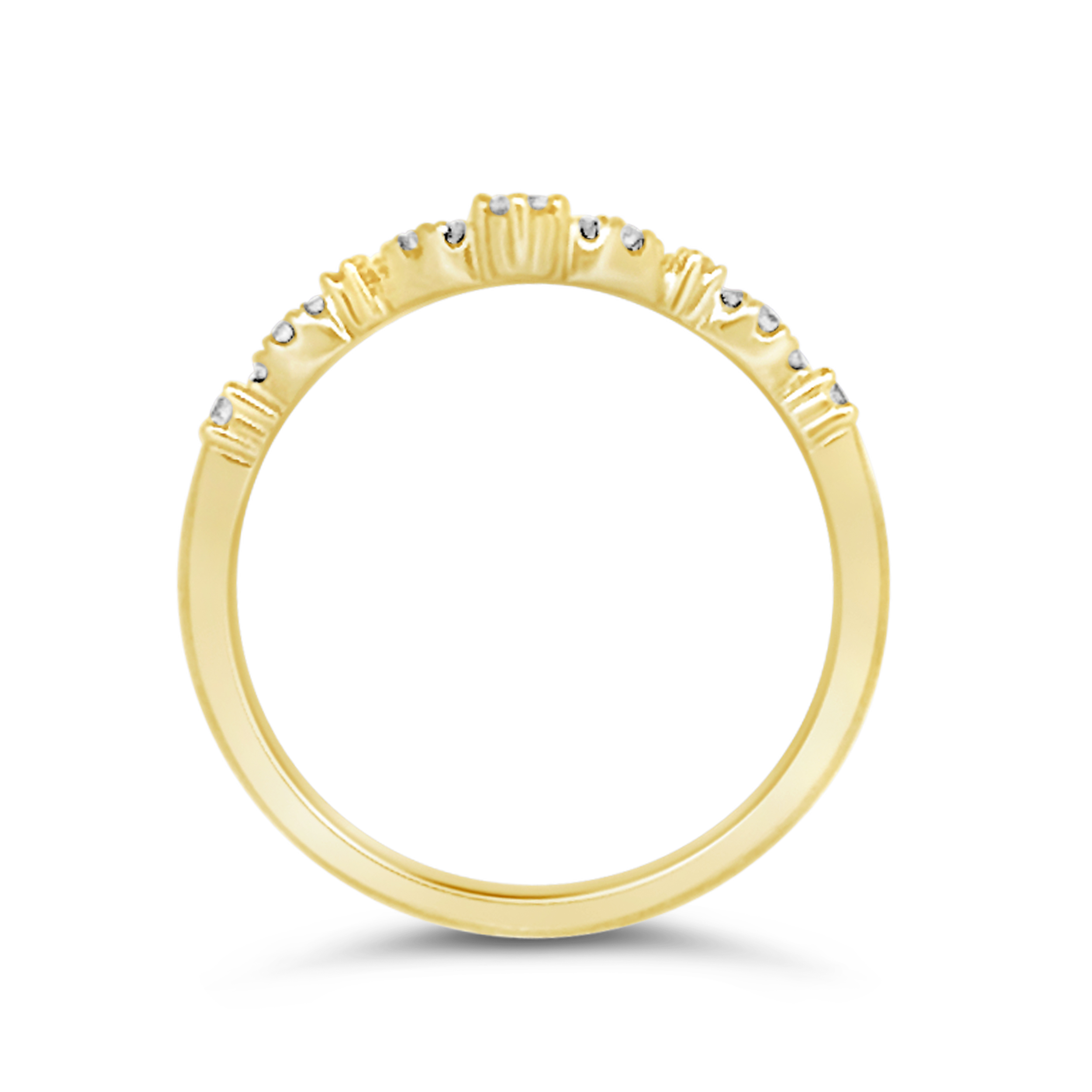 Vow By Martin Binder Diamond Contour Wedding Band (0.15 Ct. Tw.)