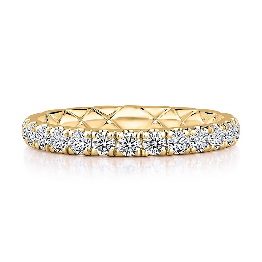 A. Jaffe Quilted Diamond Wedding Band (0.59 Ct. Tw.)