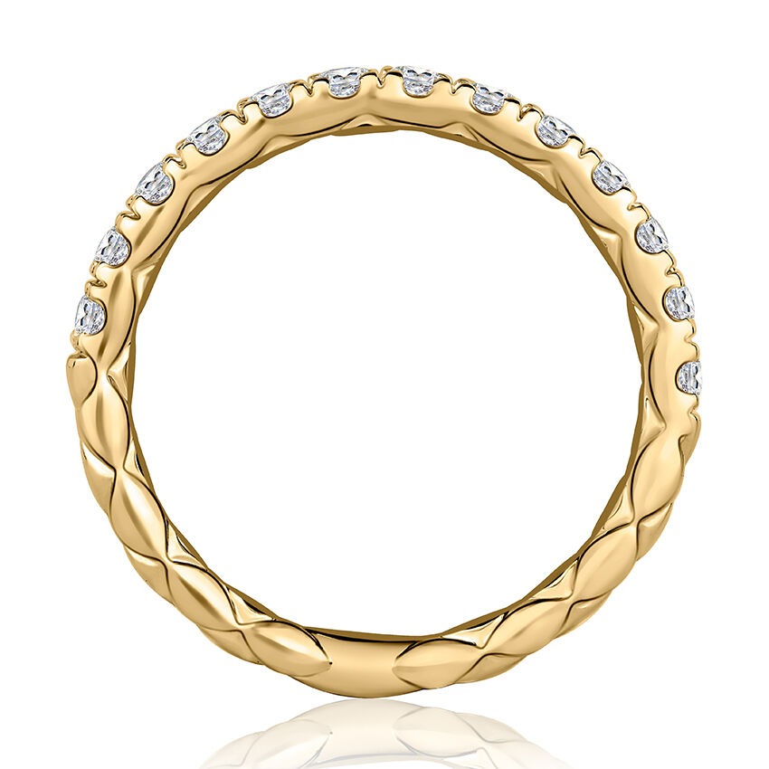 A. Jaffe Quilted Diamond Wedding Band (0.59 Ct. Tw.)