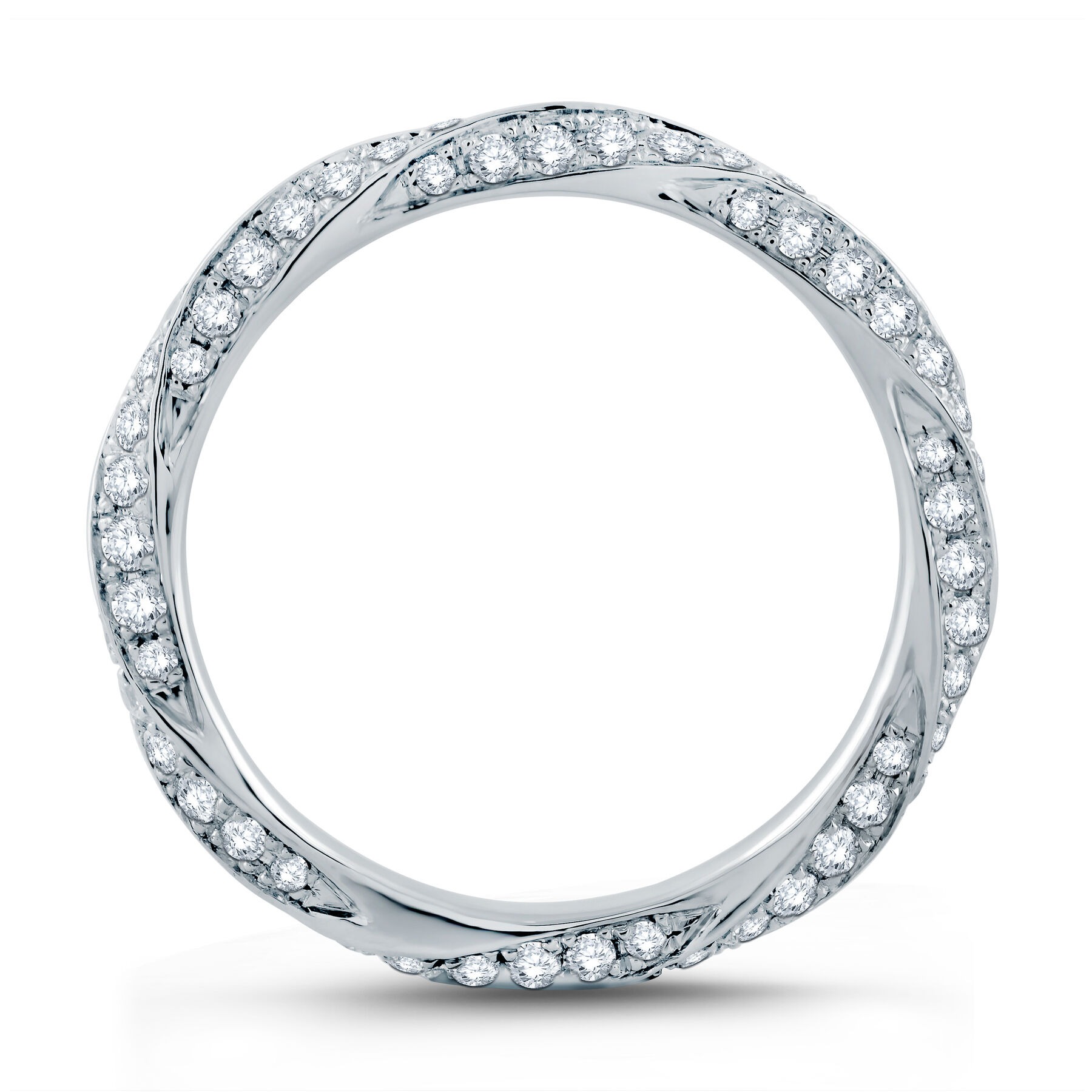 A Jaffe Twist Diamond Wedding Band (0.67 Ct. Tw.)