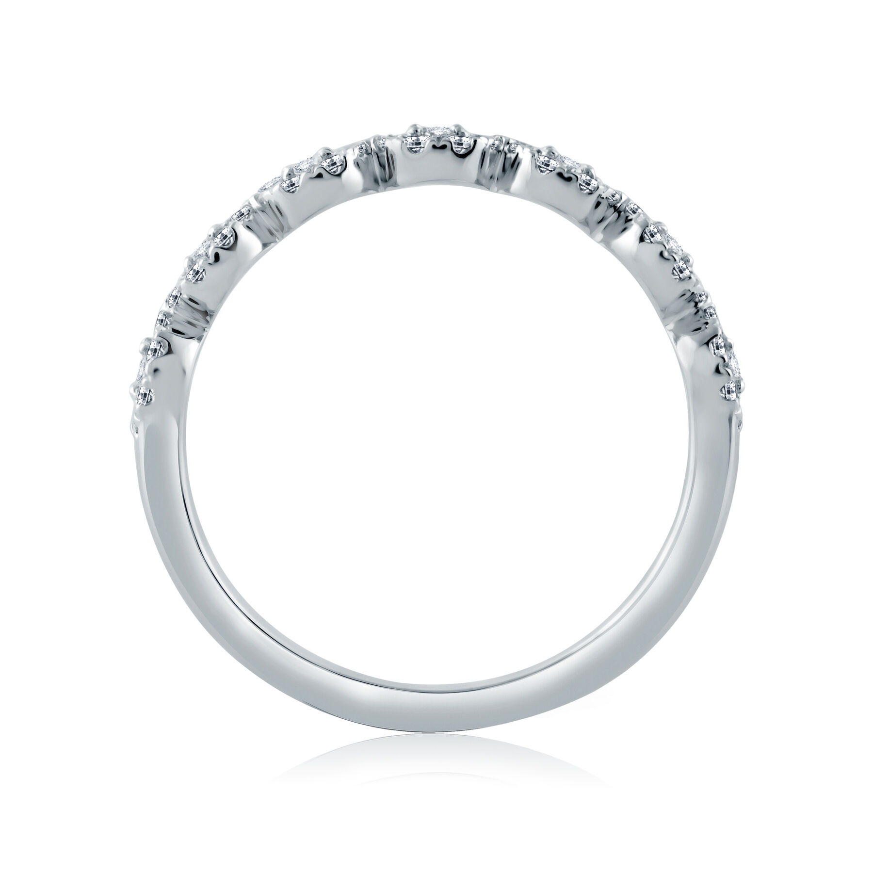 A Jaffe Half Anniversary Diamond Wedding Band (0.46 Ct. Tw.)