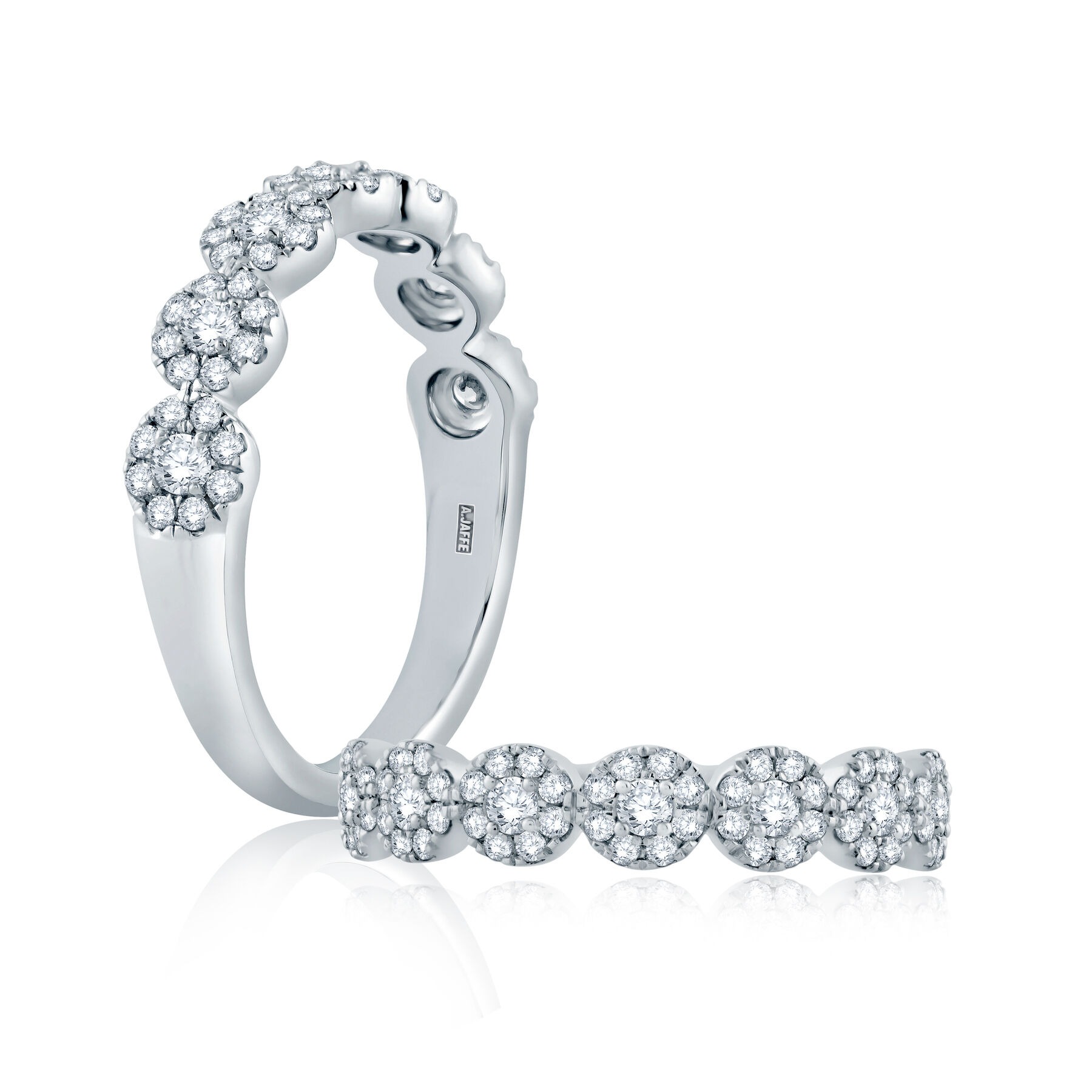 A Jaffe Half Anniversary Diamond Wedding Band (0.46 Ct. Tw.)