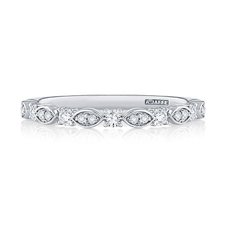 A Jaffe Classic Diamond Wedding Band (0.21 Ct. Tw.)
