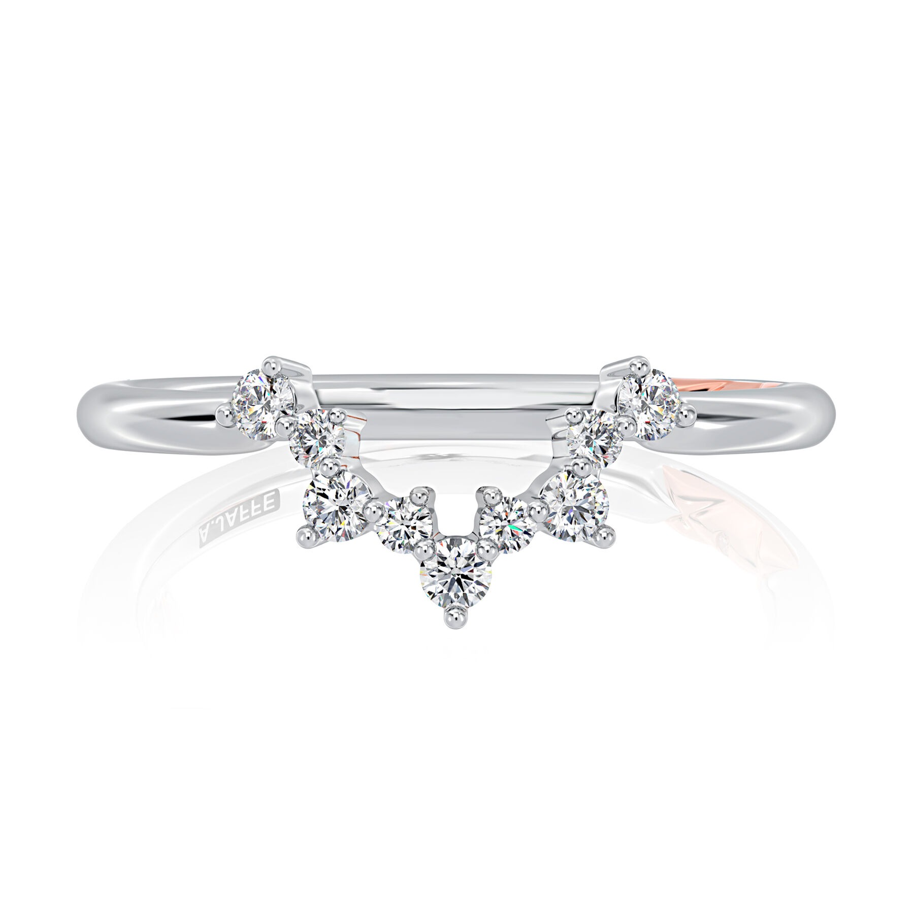A Jaffe Contour Diamond Wedding Band (0.17 Ct. Tw.)