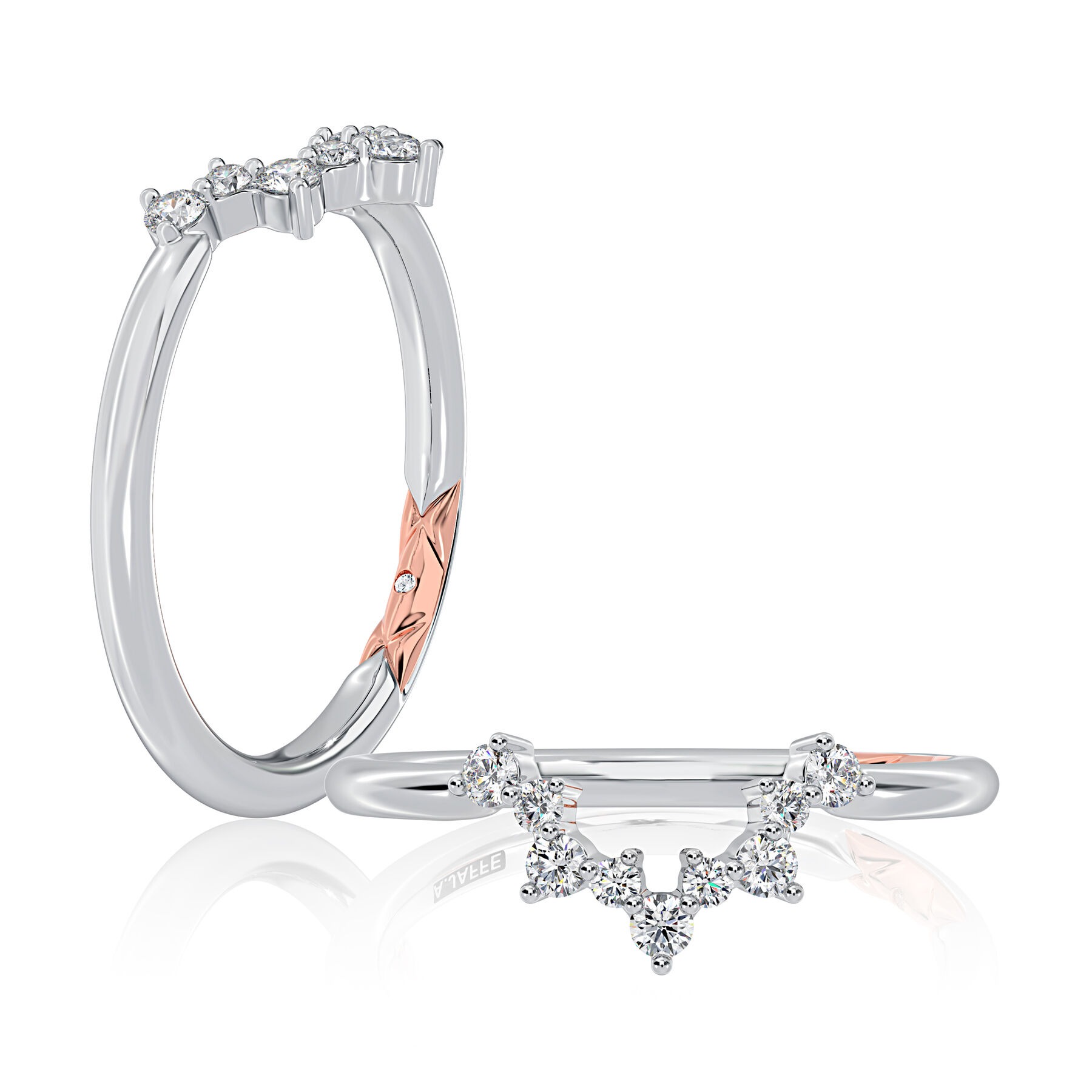 A Jaffe Contour Diamond Wedding Band (0.17 Ct. Tw.)