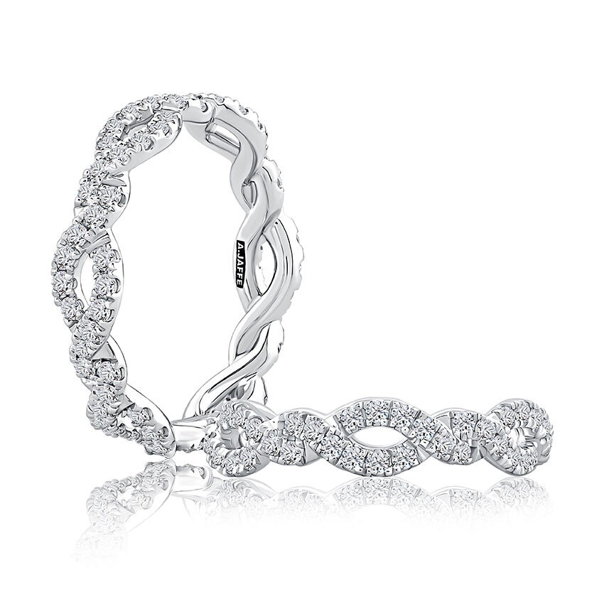 A Jaffe Twist Diamond Wedding Band (0.72 Ct. Tw.)