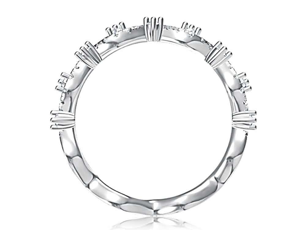 A Jaffe Diamond Wave Wedding Band (0.28 Ct. Tw.)